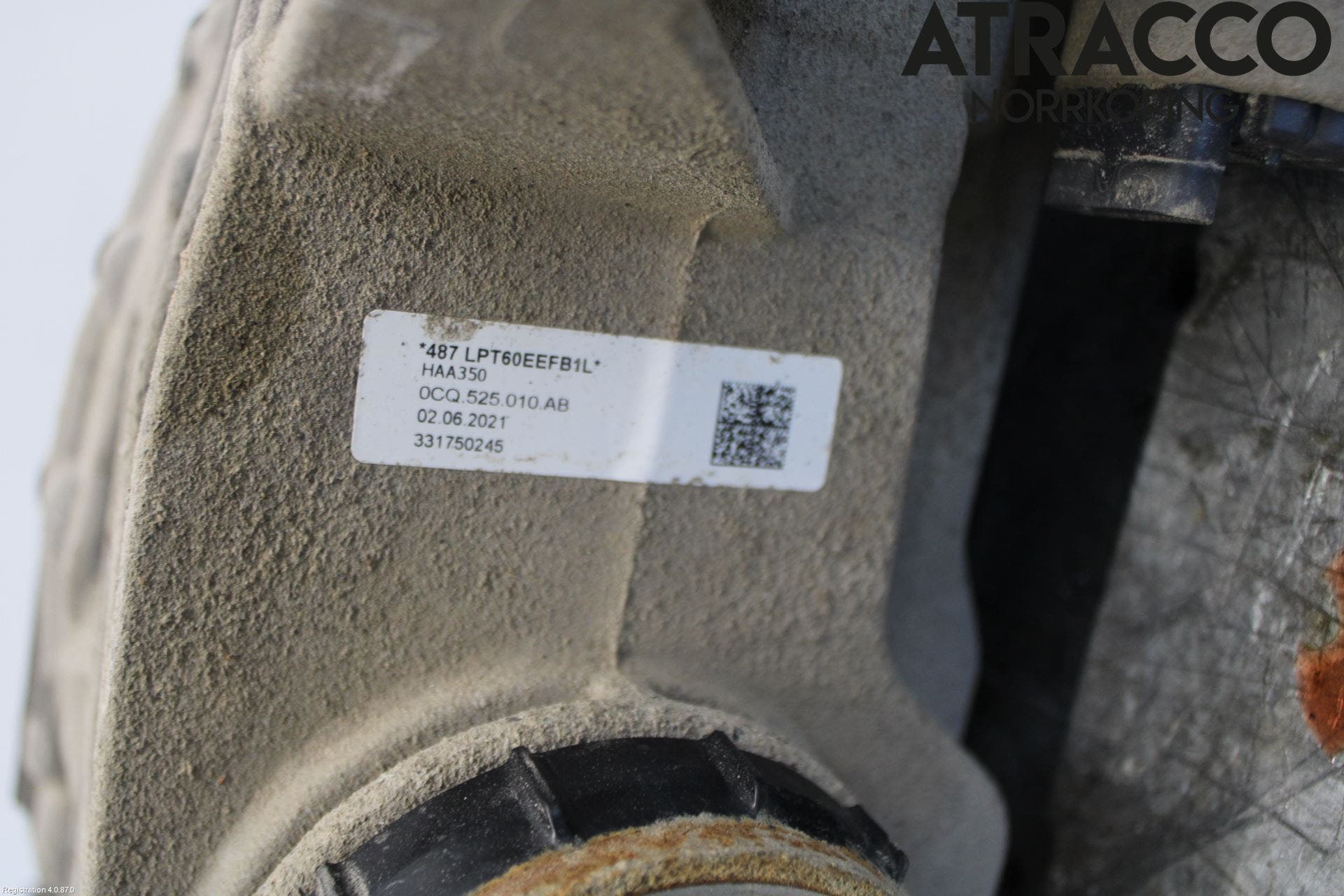 Volkswagen VW T-ROC 18- Bakväxel-Diff