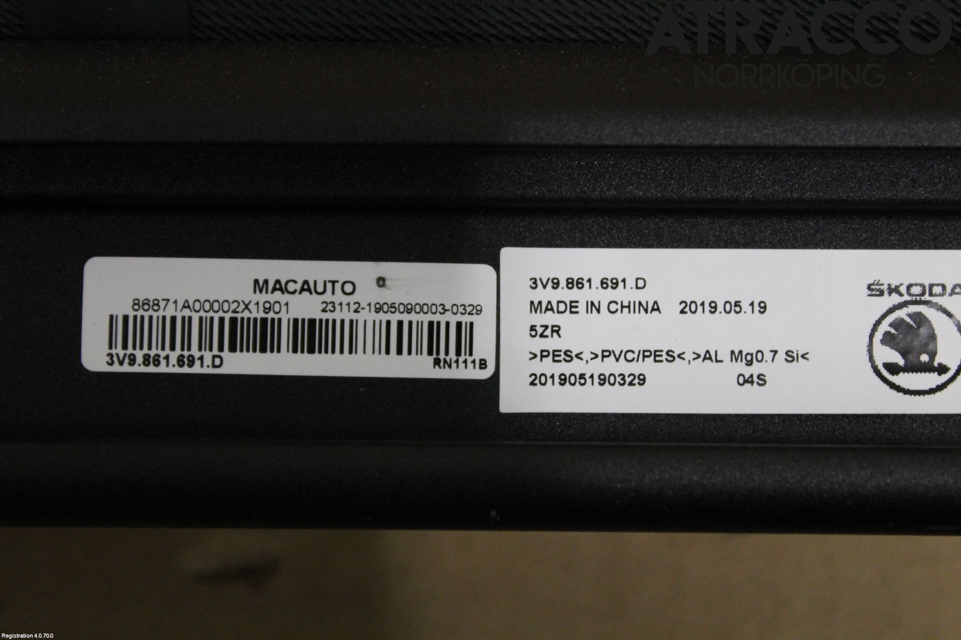 Skoda SUPERB 16-24 Lastnät