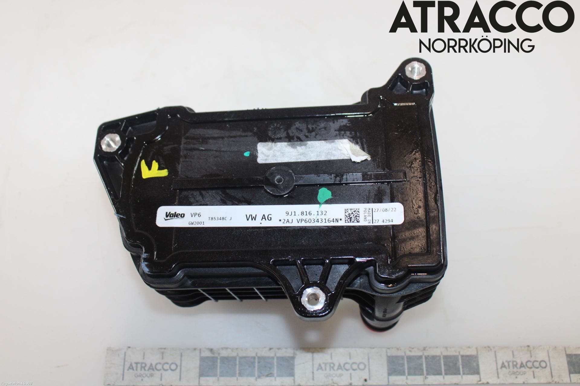 Audi Q4 E-TRON FZ 22- Värmekammare-Växlare