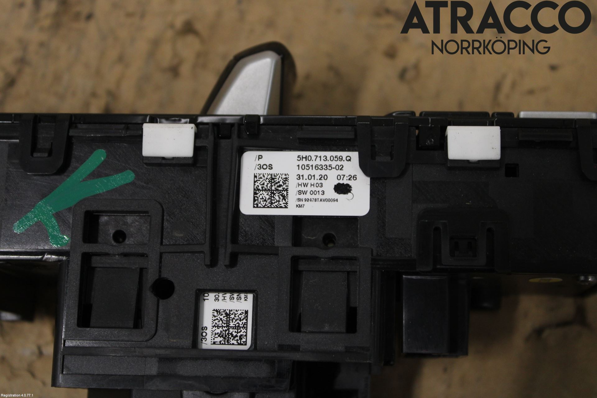 Volkswagen VW GOLF / E-GOLF VIII 20- Växelspak