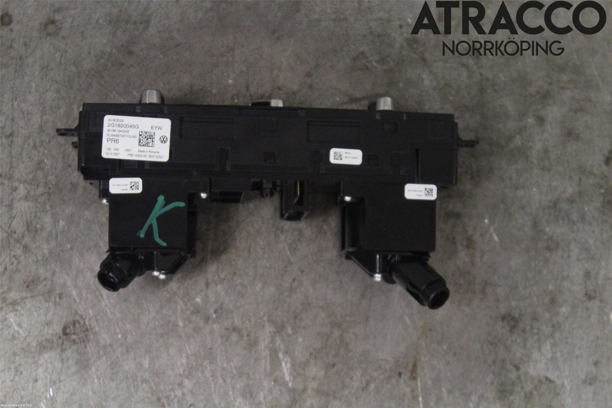 Volkswagen VW POLO VI 18->> Värmereglage