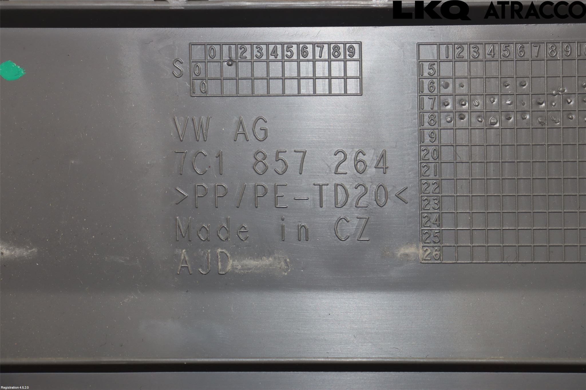 Volkswagen VW CRAFTER II / E-CRAFTER 17- Handskfack