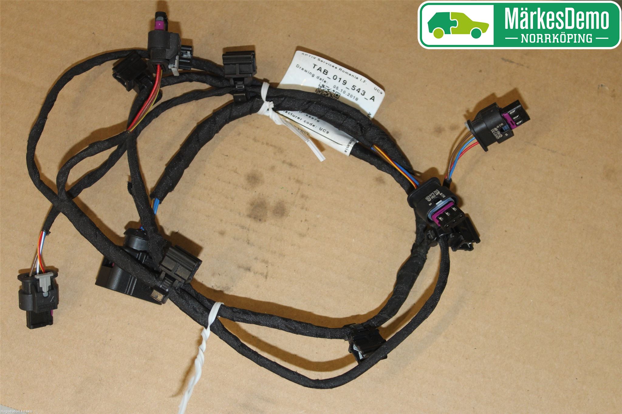 Skoda SCALA 19- Parkeringshjälp Backsensor