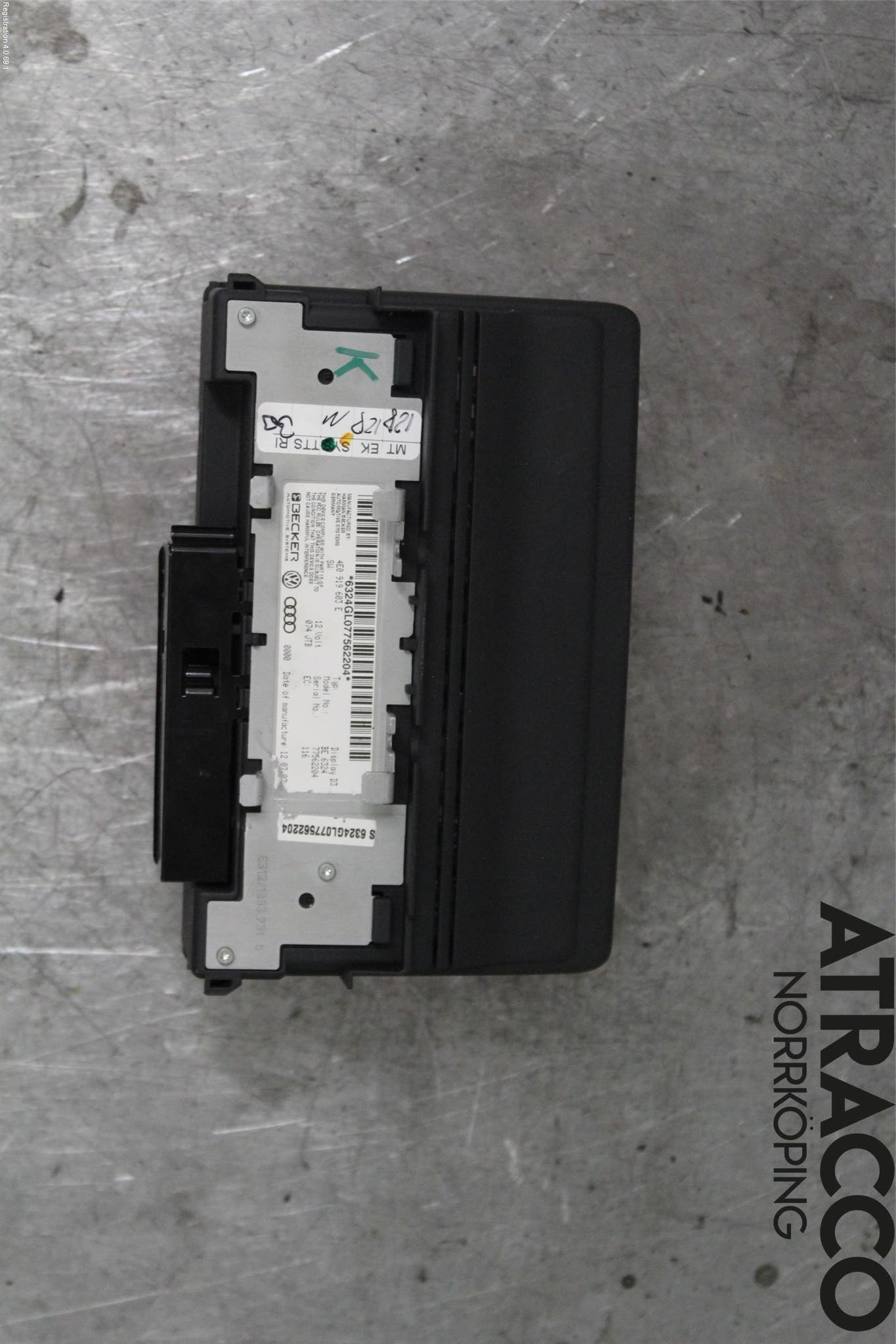 Audi A8/S8 4E 02-09 Bildskärm