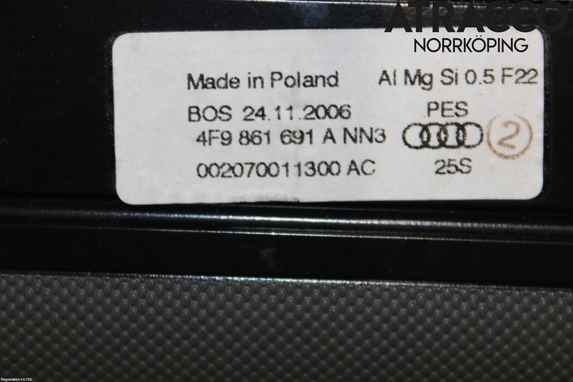 Audi A6/S6     05-11 Lastnät