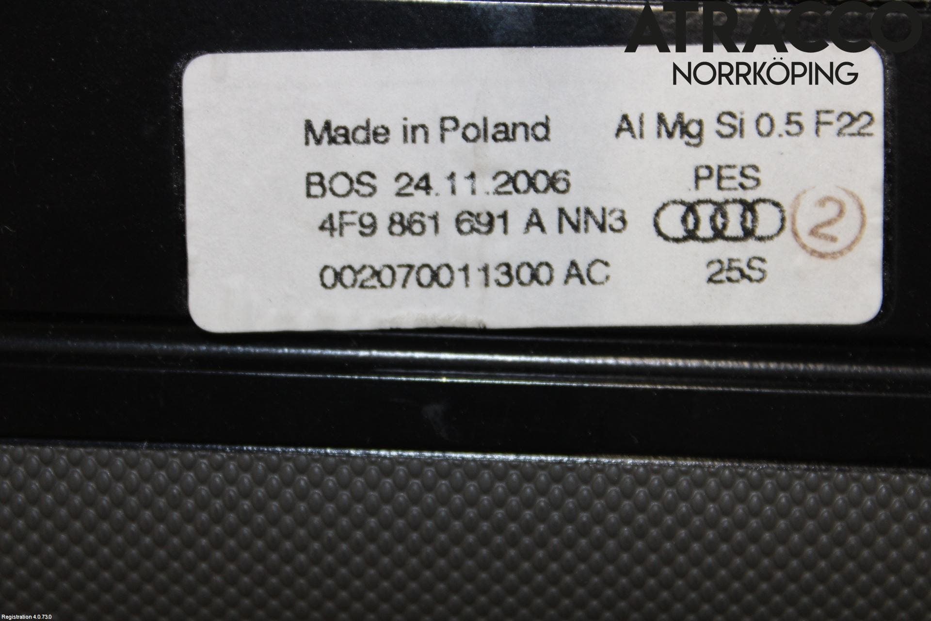 Audi A6/S6 05-11 Lastnät