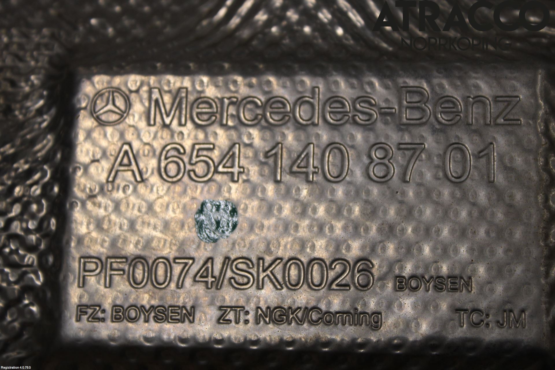 Mercedes-Benz MB A-KLASS (W177) 18- Avgas Partikelfilter