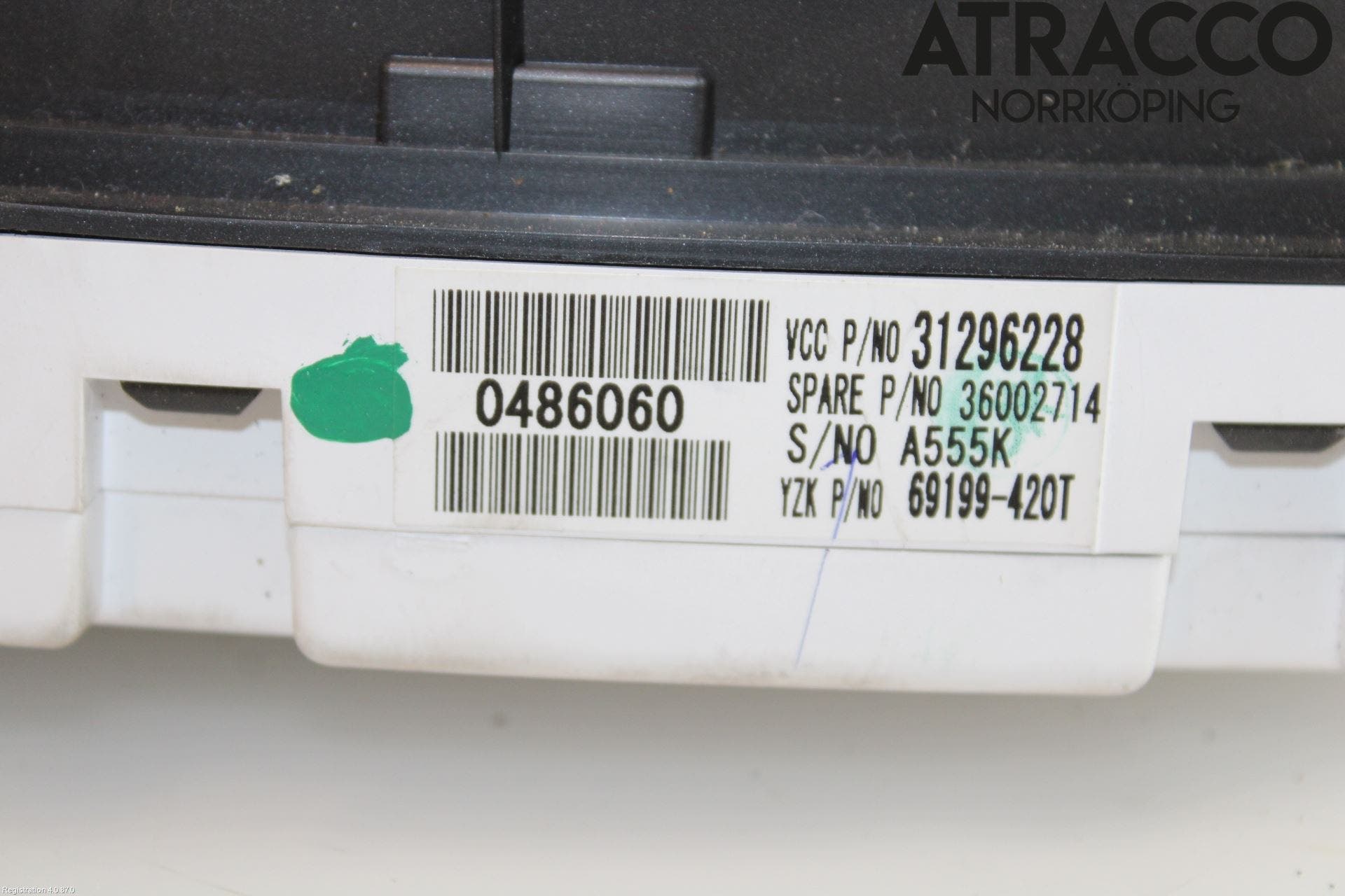 Volvo V50 08-12 Instrument Komb