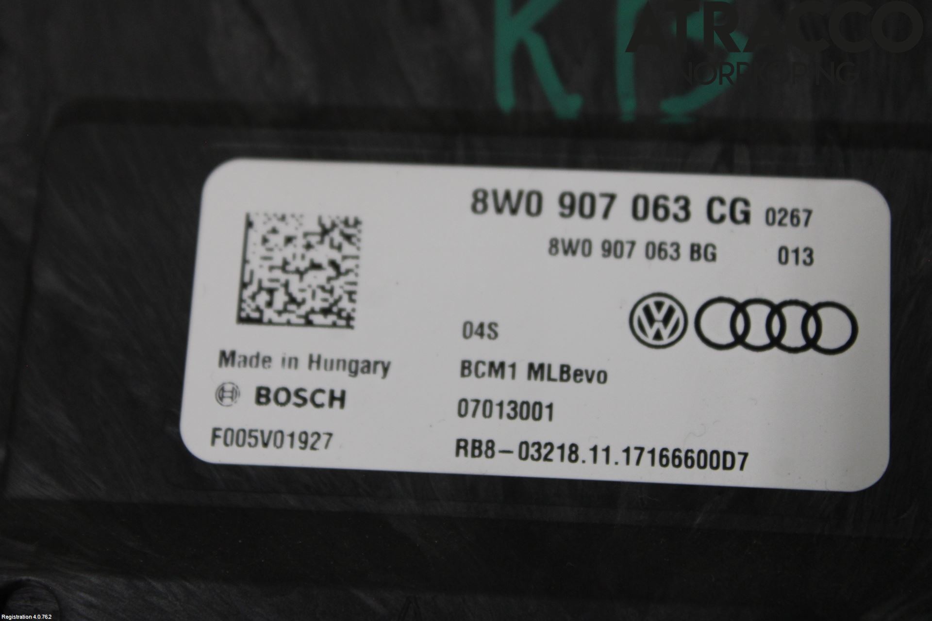 Audi A4/S4 B9 16-19 Komfort Styrdon