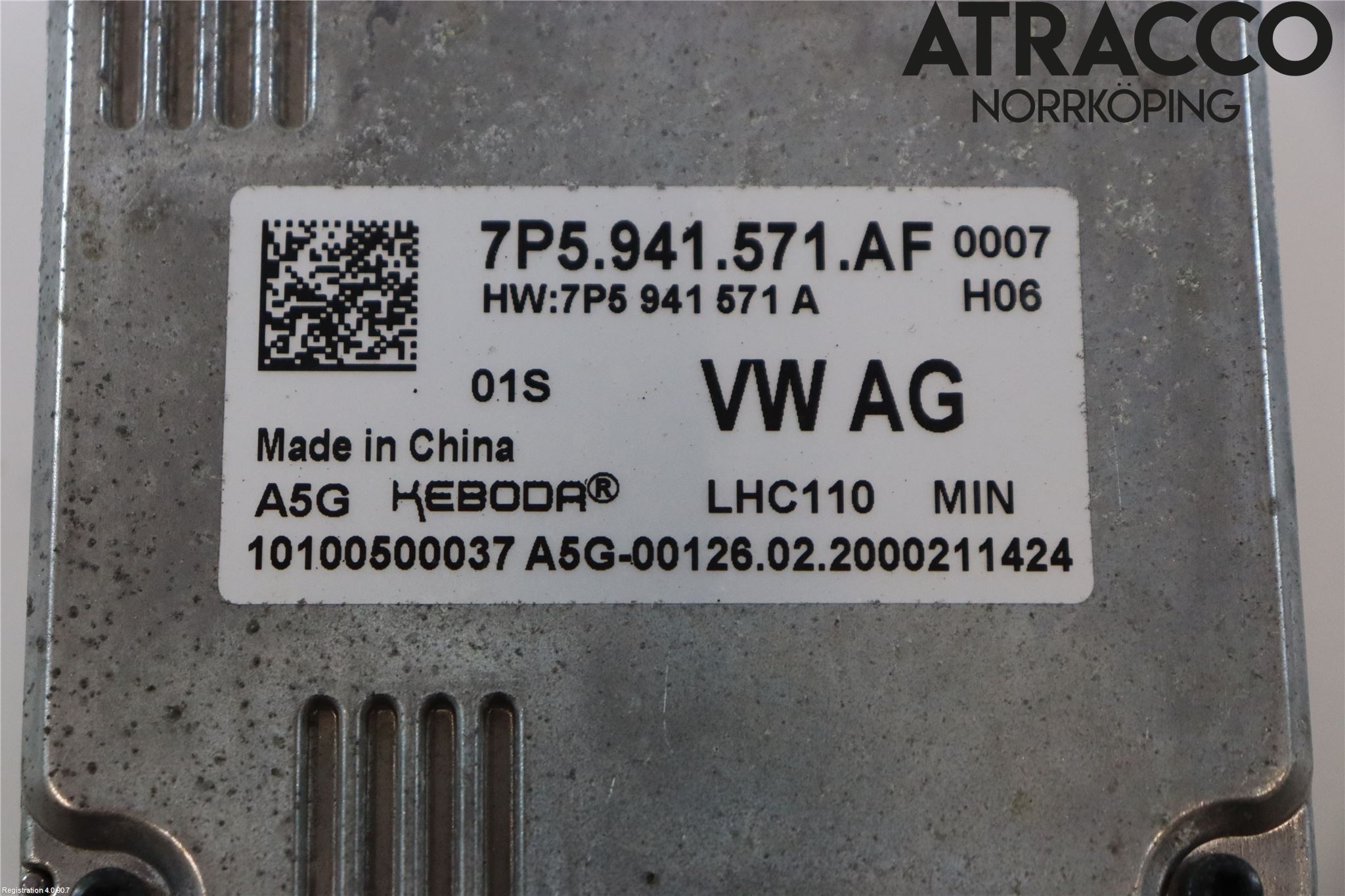Volkswagen VW TIGUAN 16-24 Styrenhet Strålkastare