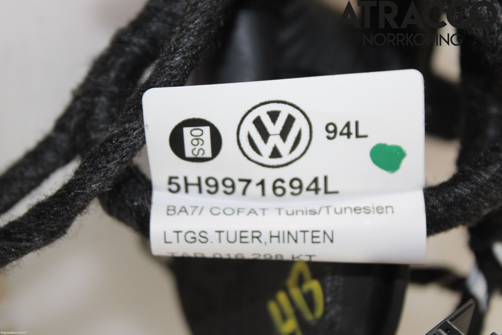 Volkswagen VW GOLF / E-GOLF VIII 20- Kabelhärva