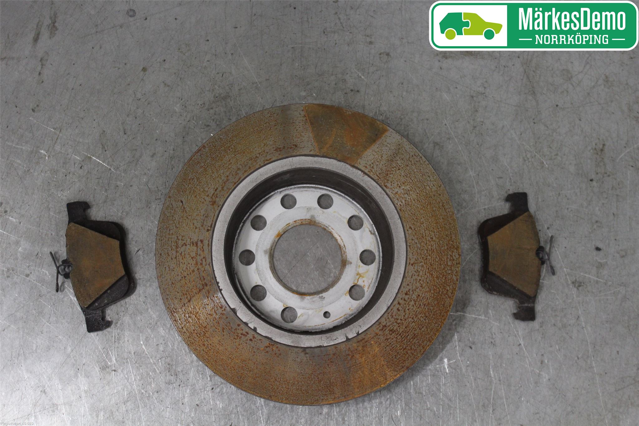 Volkswagen VW GOLF / E-GOLF VII 13-20 Bromsskiva Bak