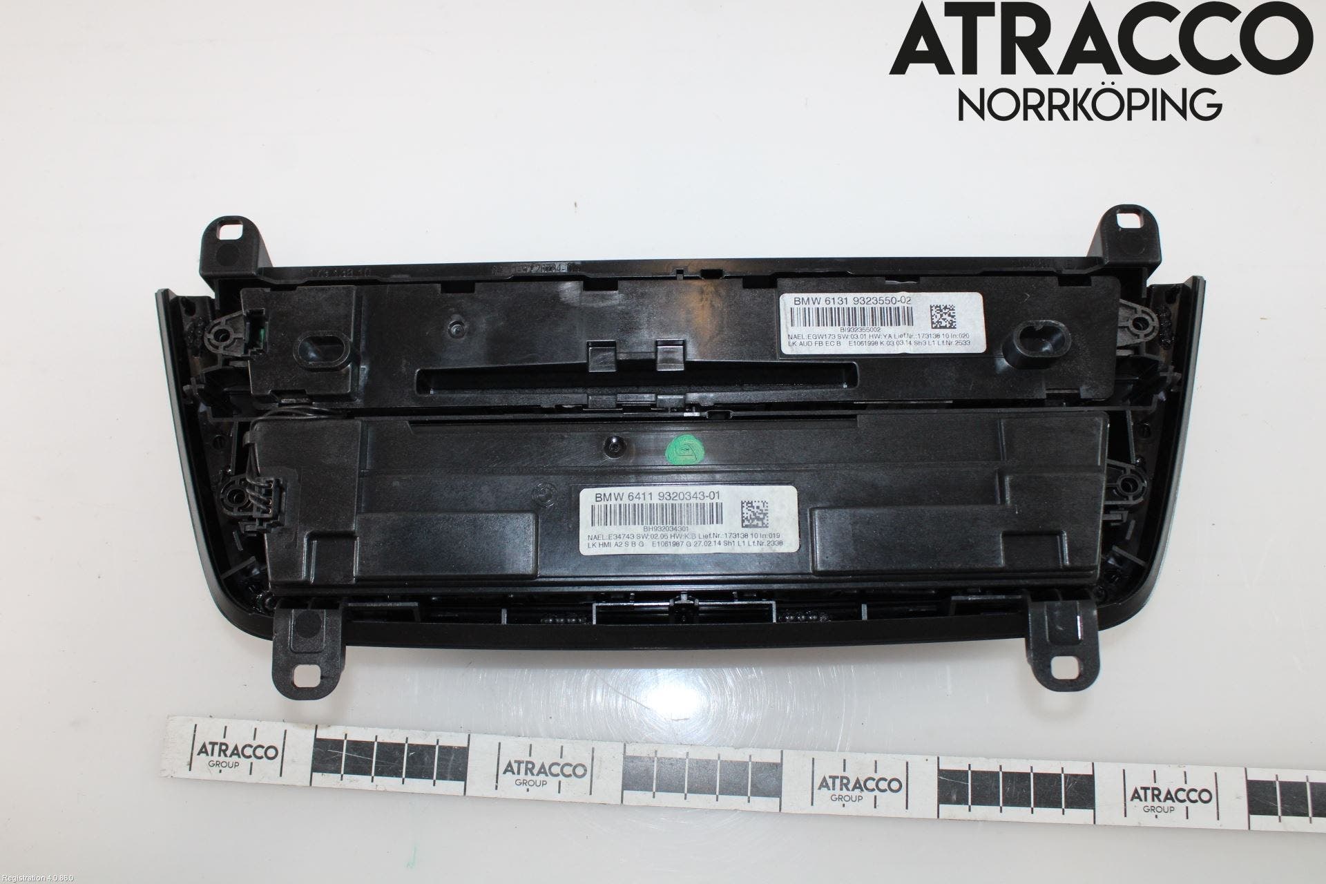 BMW 3 GT F34 13-19 Värmereglage