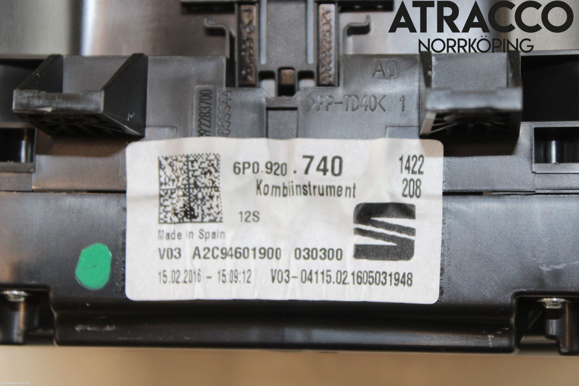 Seat IBIZA IV 08-16 Instrument Komb