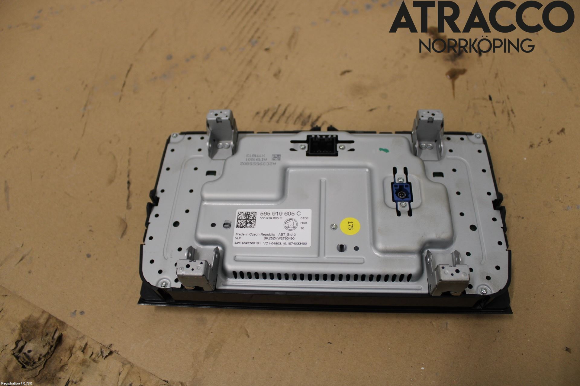 Skoda KAROQ 18- Multifunktionsdisplay