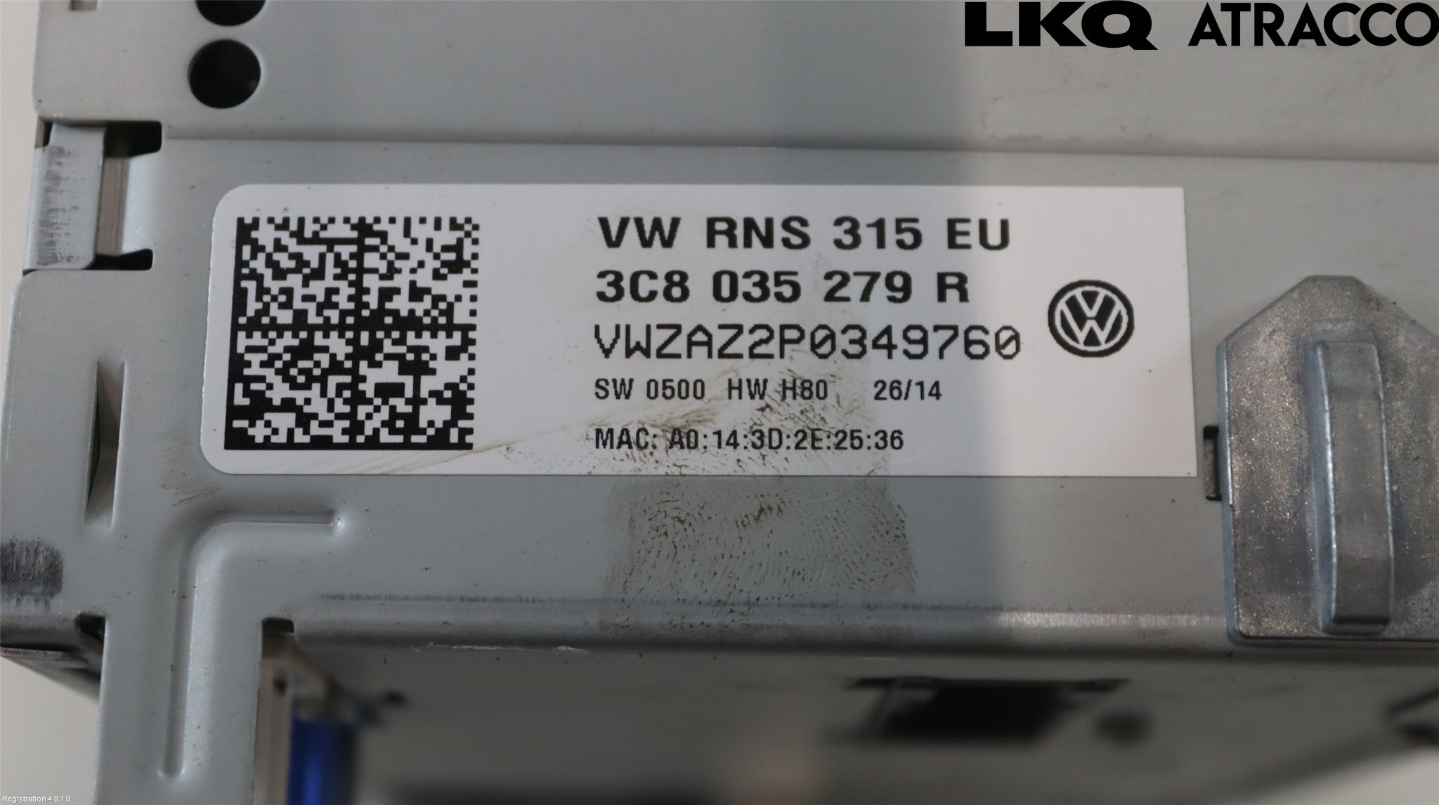 Volkswagen VW AMAROK 2H 10-22 Cd Radio - Multimediapanel