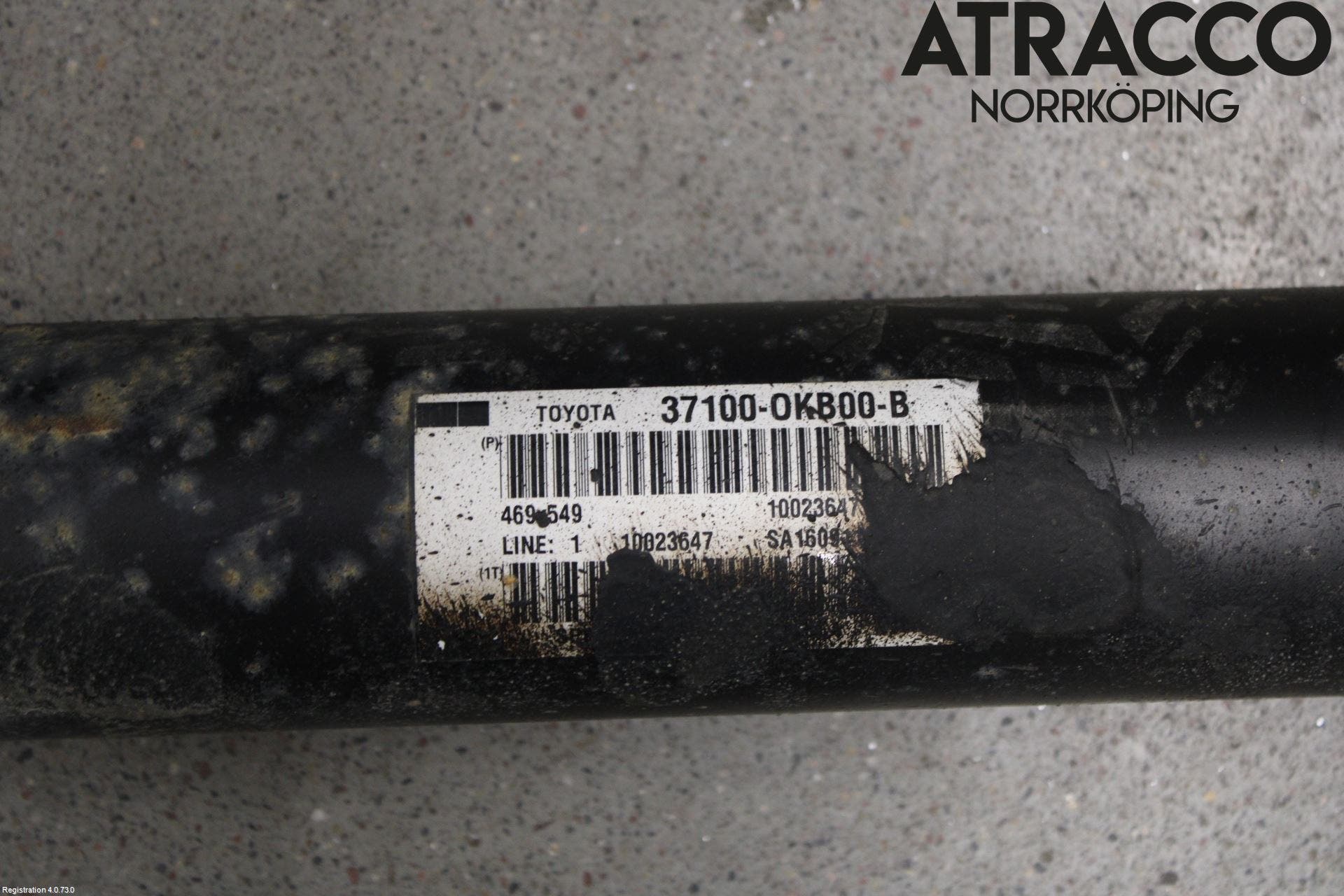 Toyota HILUX 16- Mellanaxel Komp