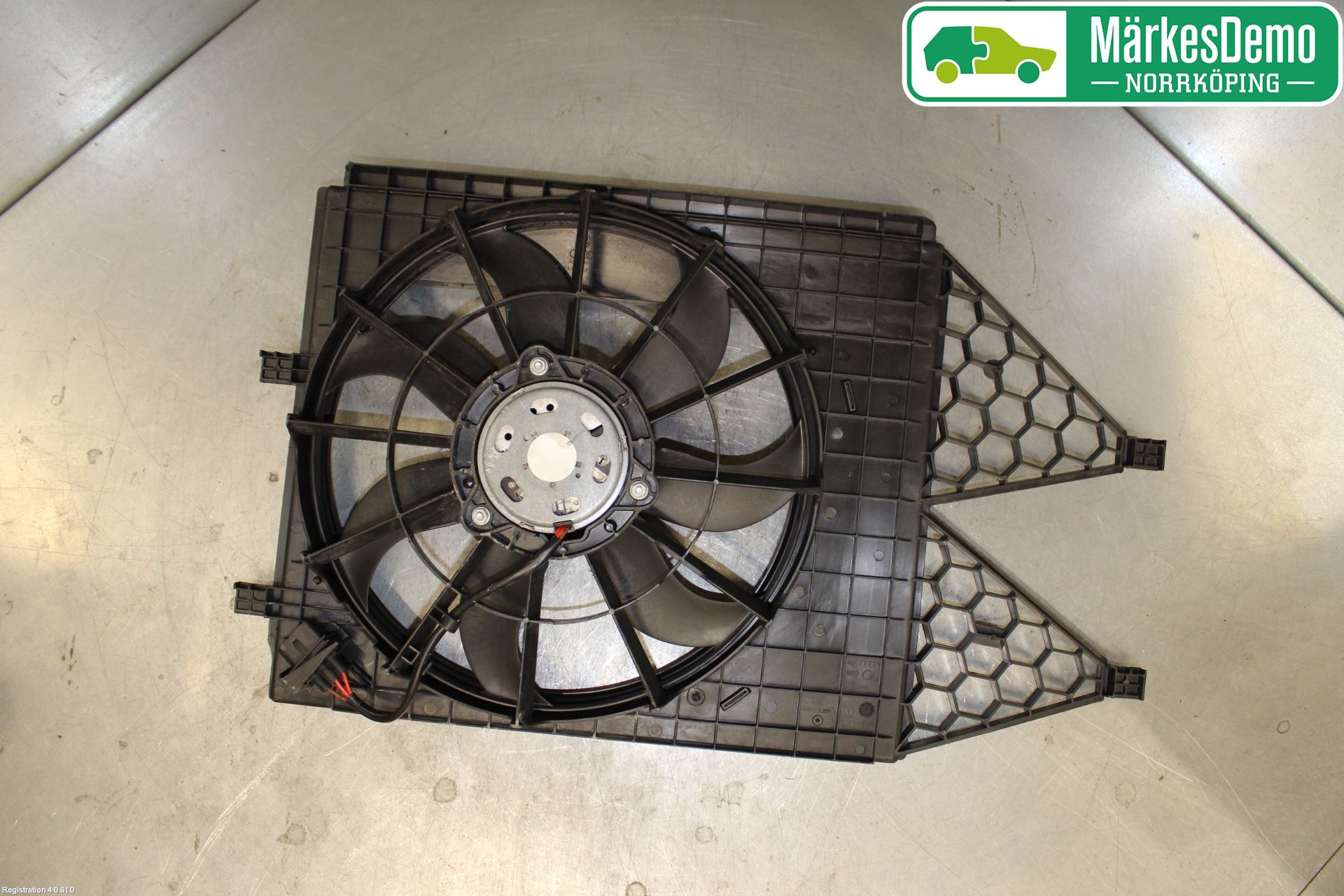 Volkswagen VW POLO 10-17 Kylfläkt El