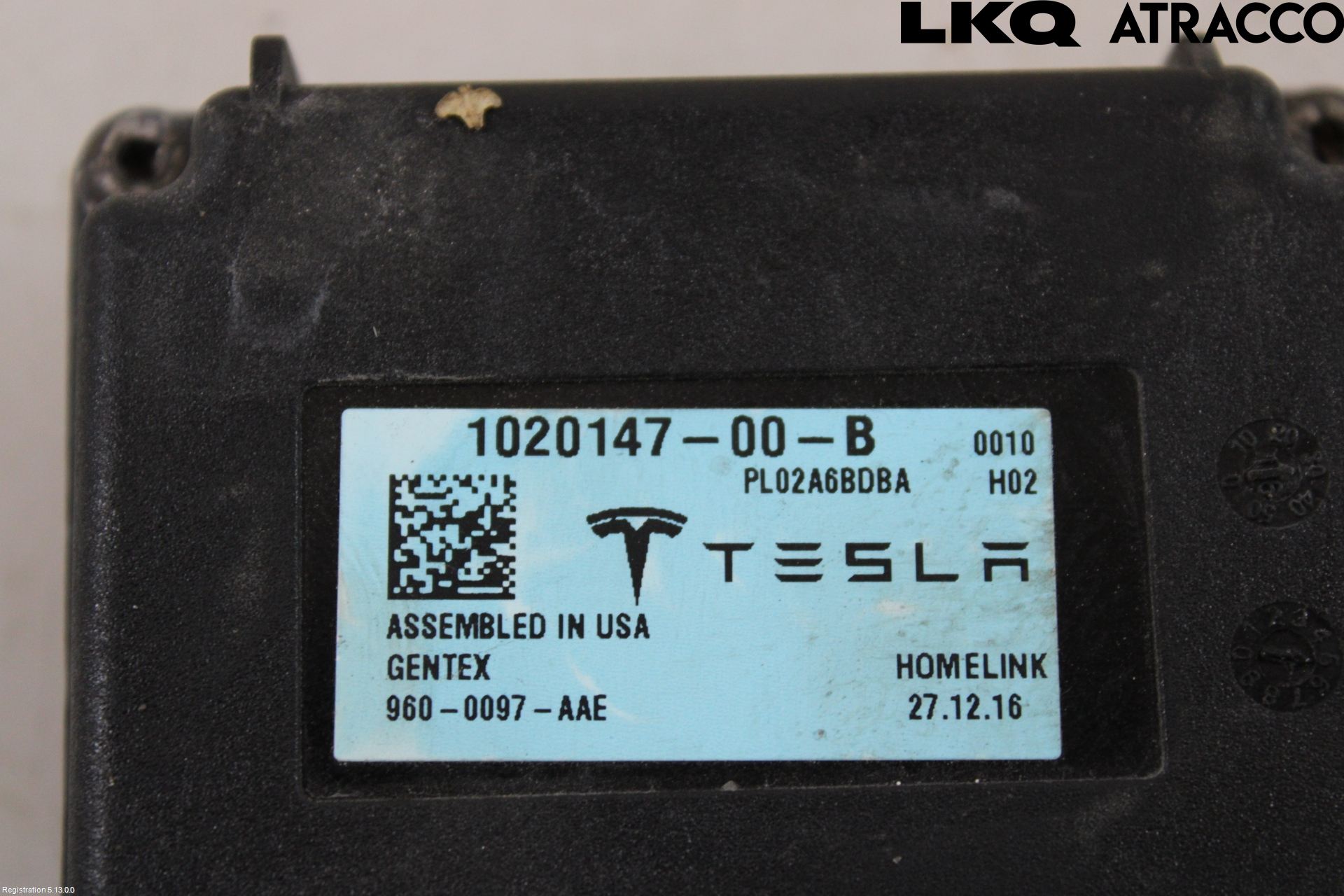 Tesla MODEL X 16- Styrenhet Övrigt
