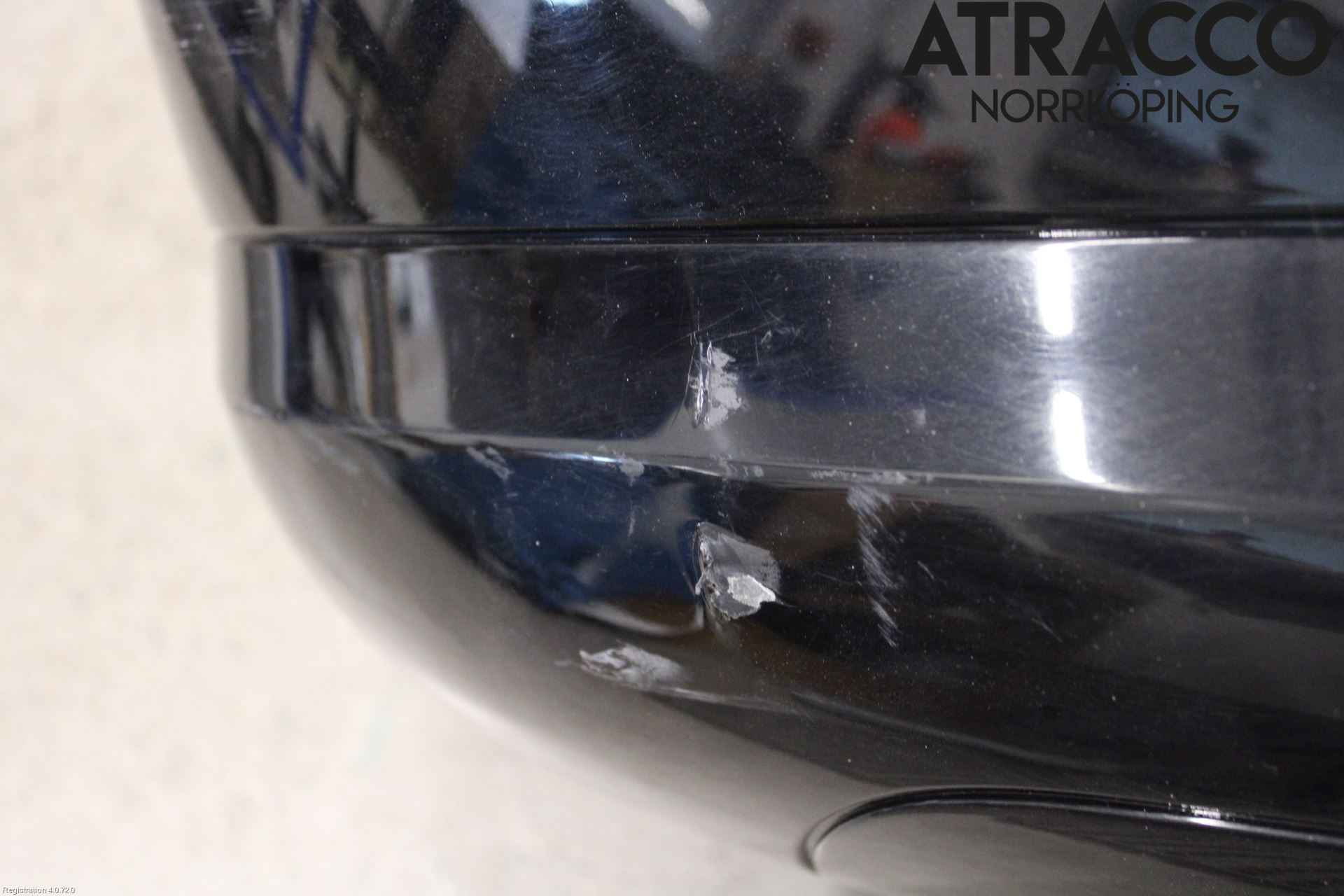 Volkswagen VW EOS  06-10 Stötfångarbeklädnad Bak