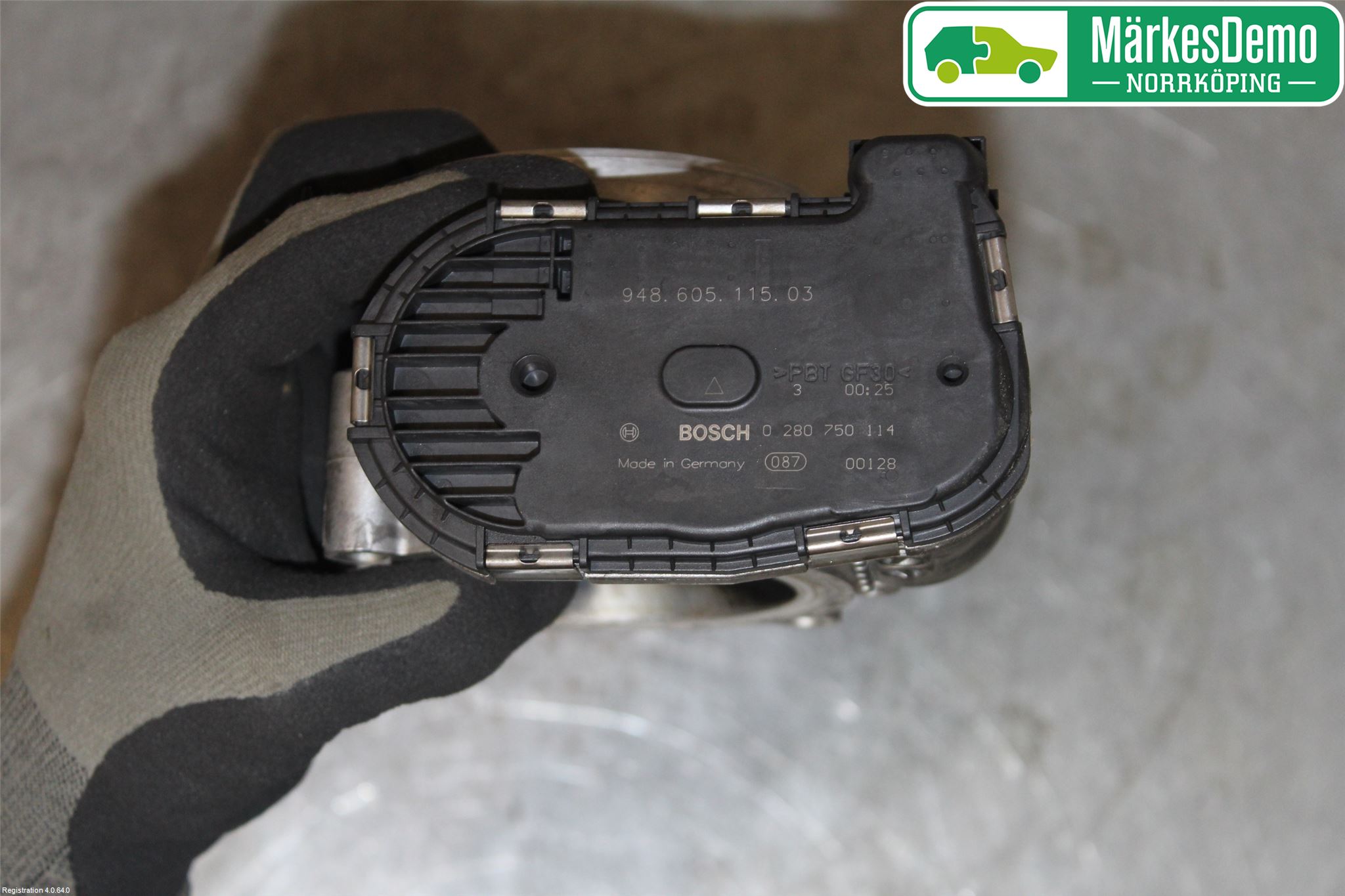 Porsche PANAMERA 09- Injspjällhus