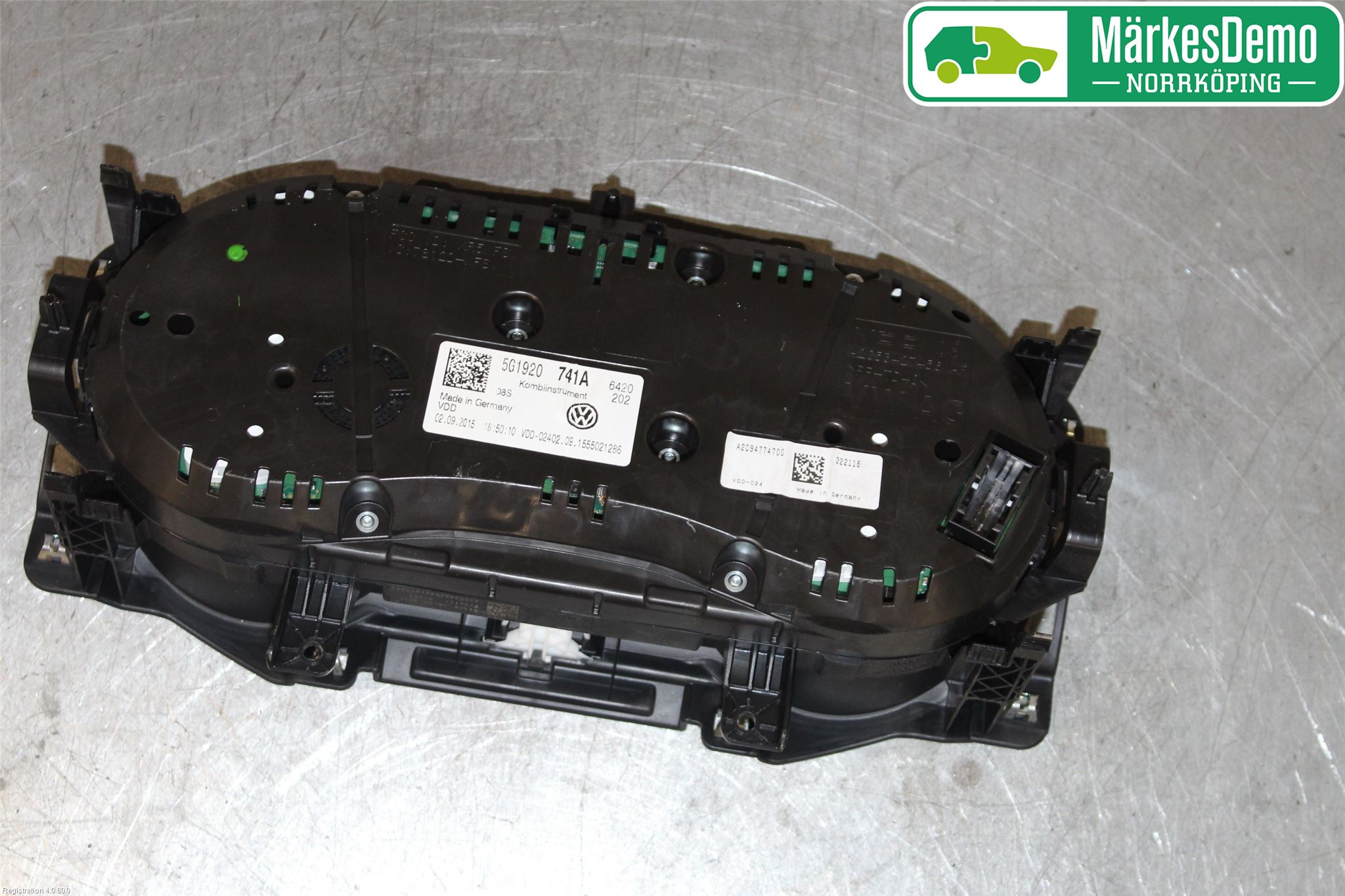 Volkswagen VW GOLF / E-GOLF VII 13-20 Instrument Komb