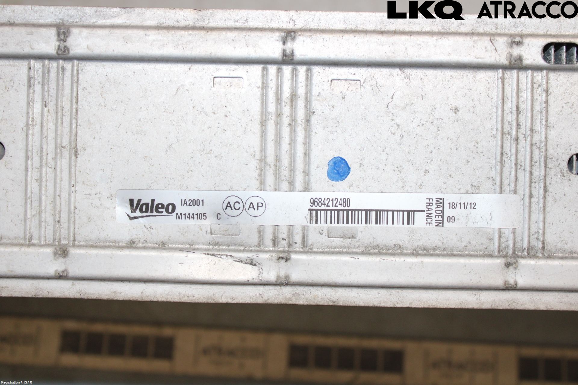 Peugeot 3008 09-16 Laddluft-Intercooler Kyl
