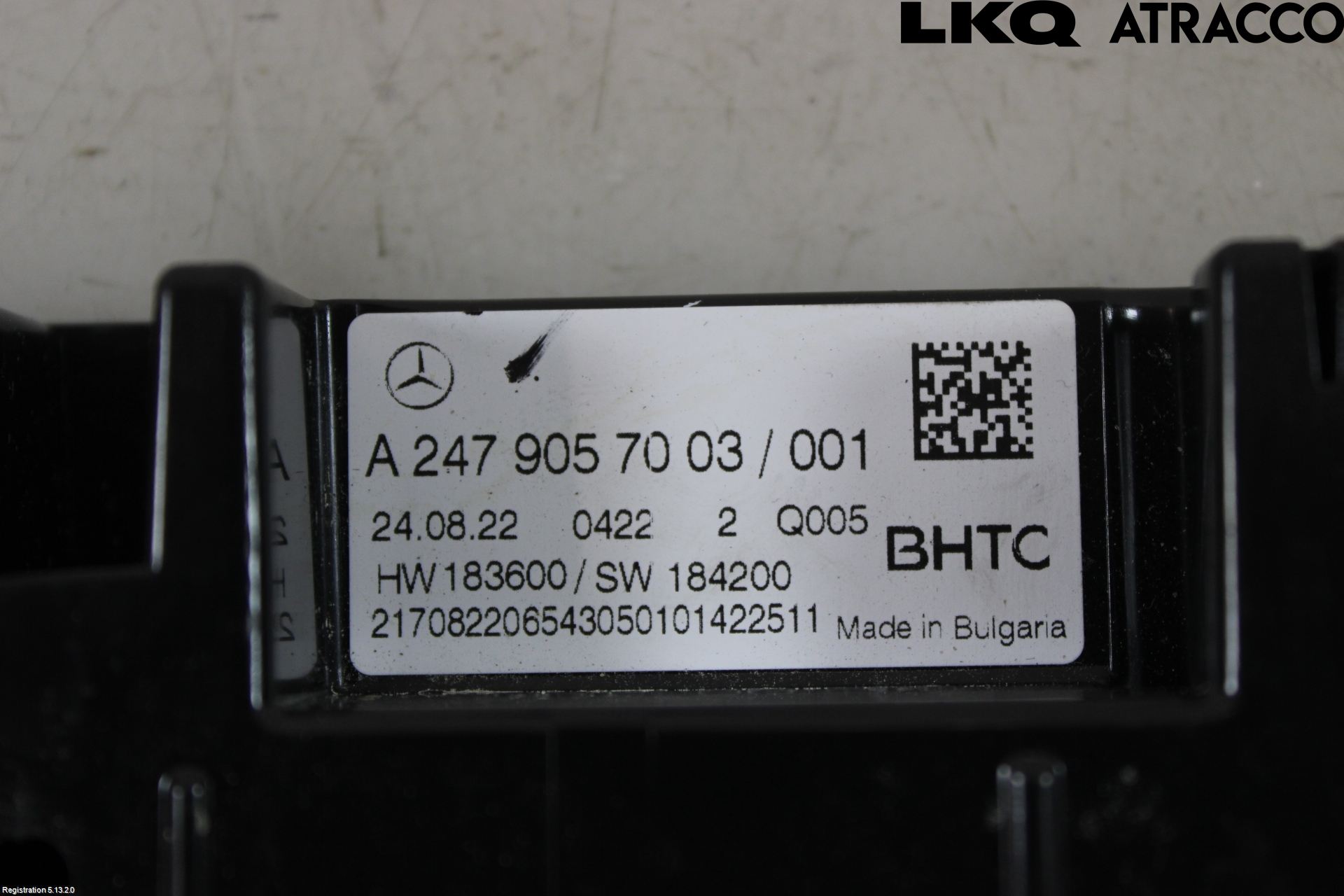 Mercedes-Benz MB EQA (H243) 21- Värmereglage