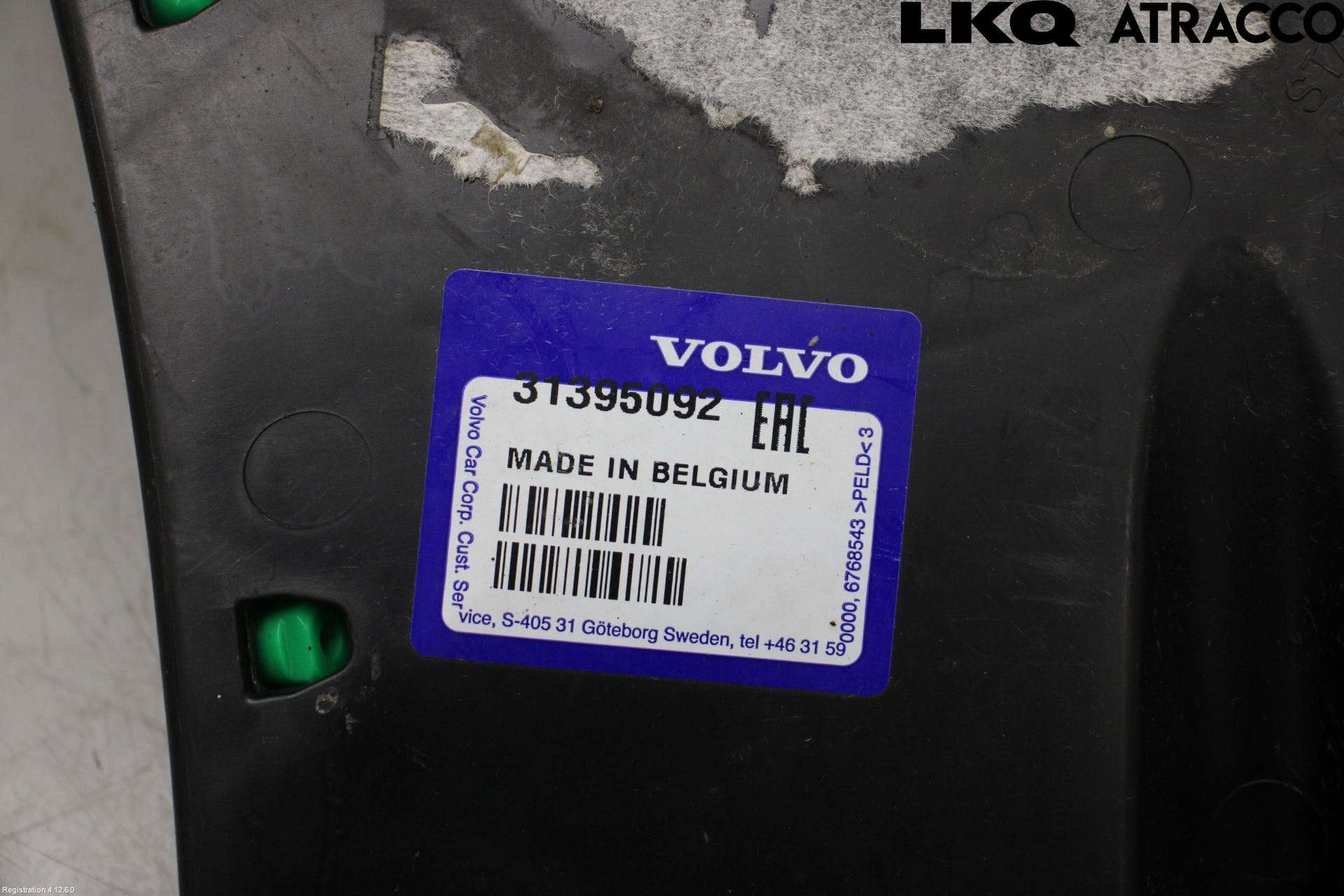 Volvo V40 12-19 Stötfångarfäste Bak Hö