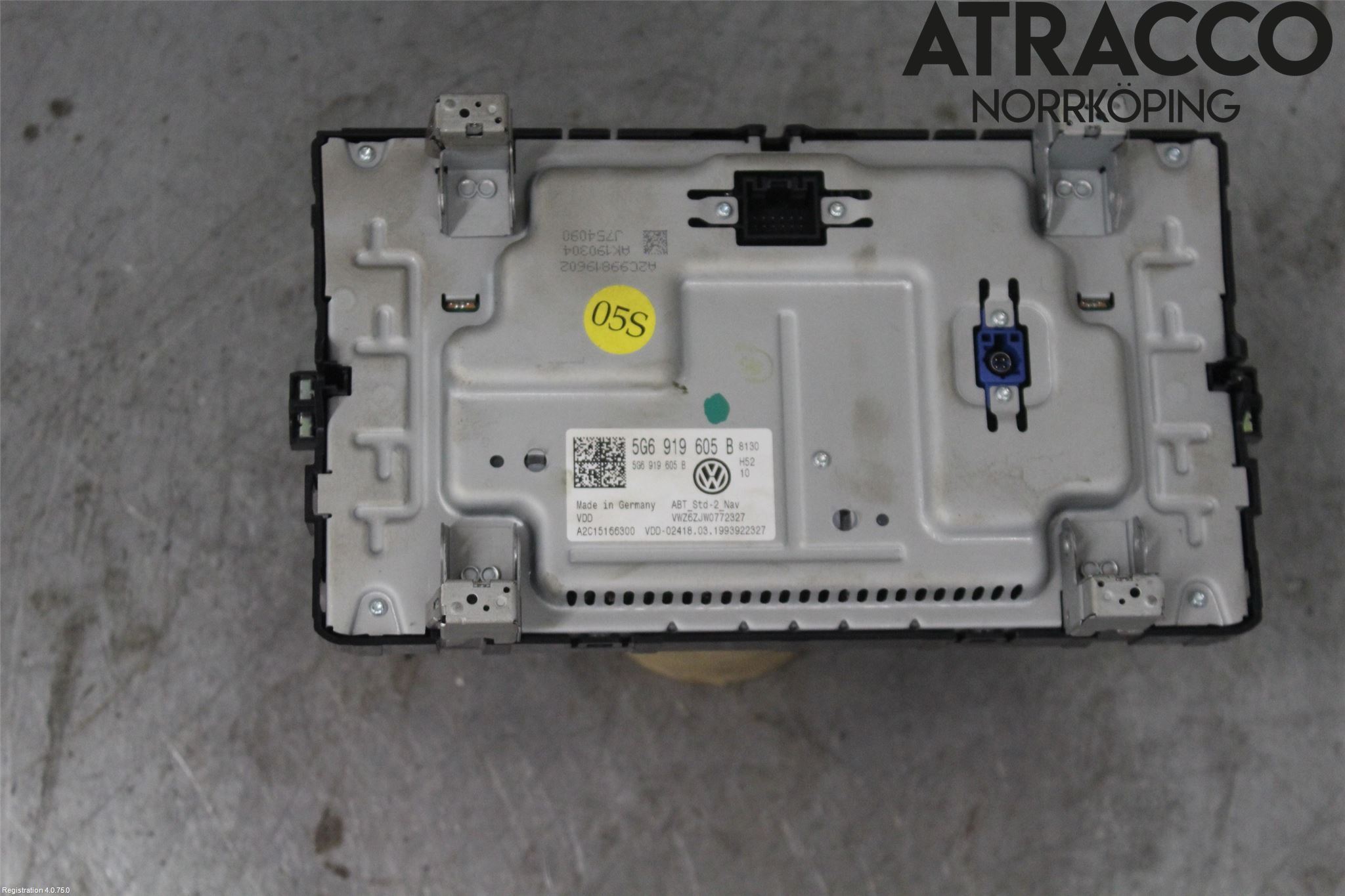 Volkswagen VW T-ROC 18- Multifunktionsdisplay