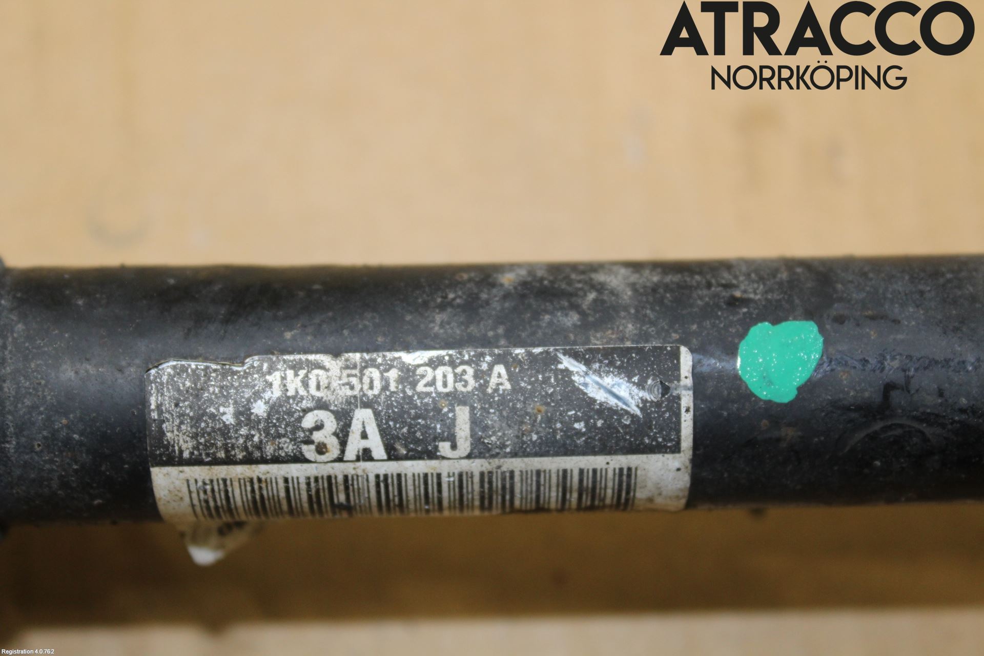 Volkswagen VW GOLF V 04-09 Drivaxel Bak Vänster