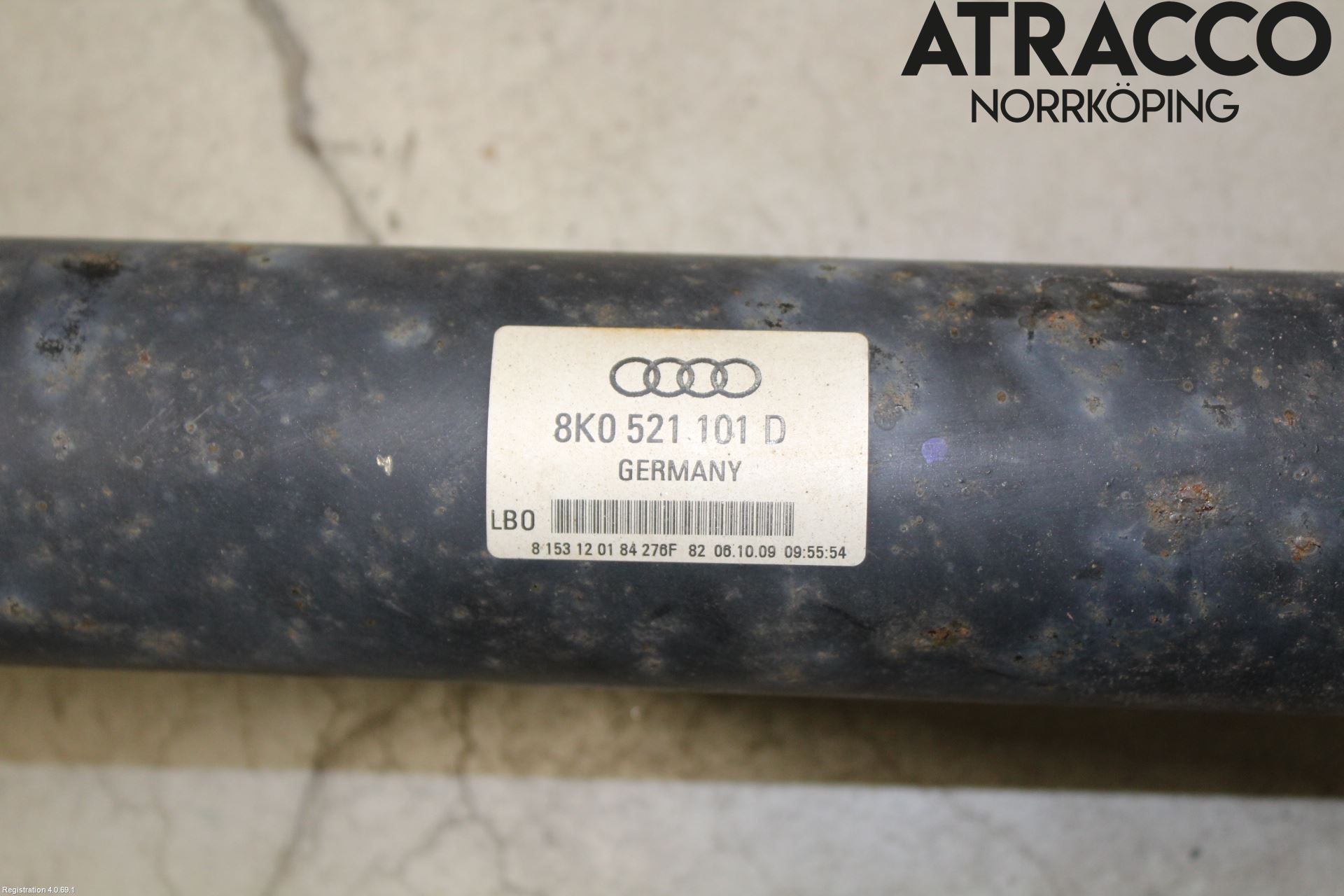 Audi A4/S4 08-11 Mellanaxel Komp