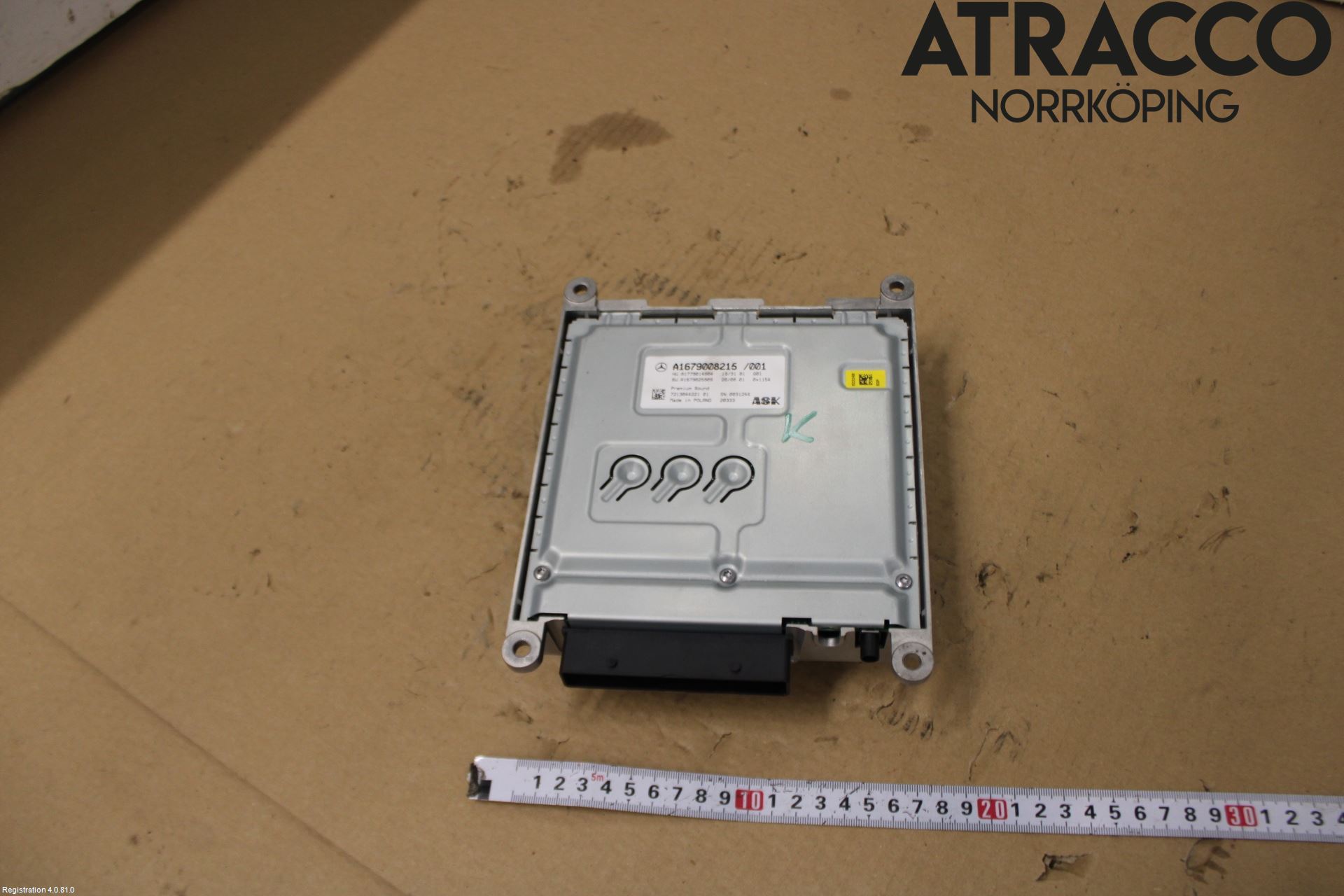 Mercedes-Benz MB GLC-KLASS (X253/C253) 15-22 Radio-Stereo Förstärkare