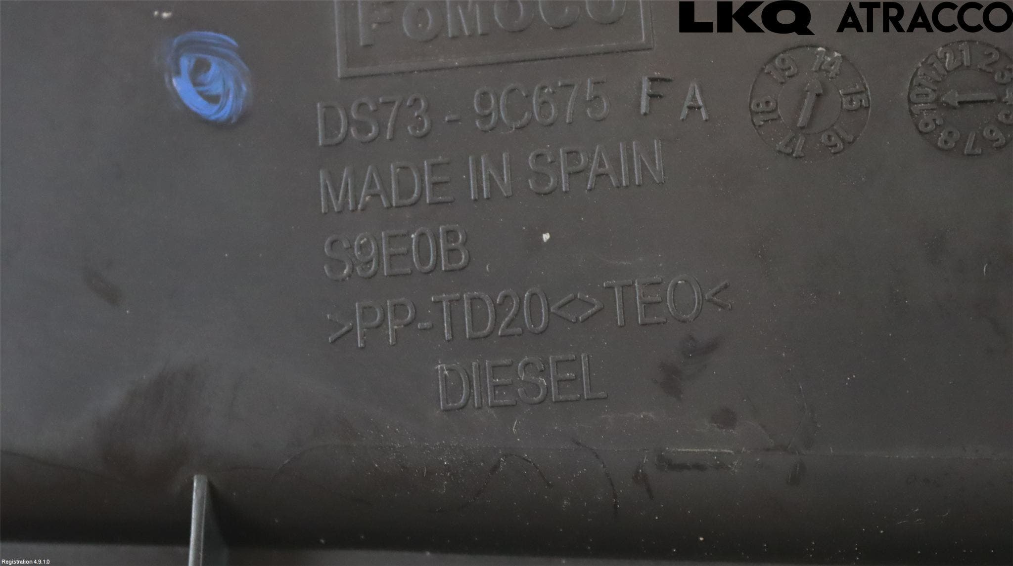 Ford MONDEO 15-22 Luftrenare