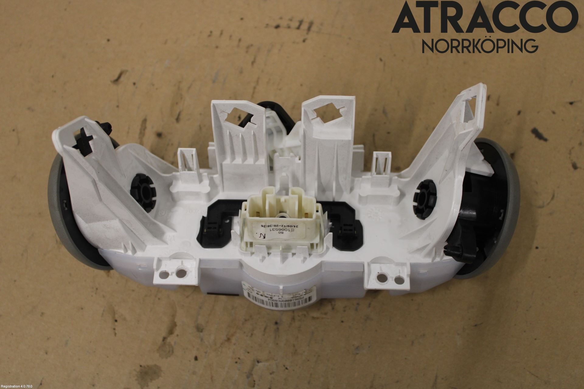 Peugeot 107 Värmereglage