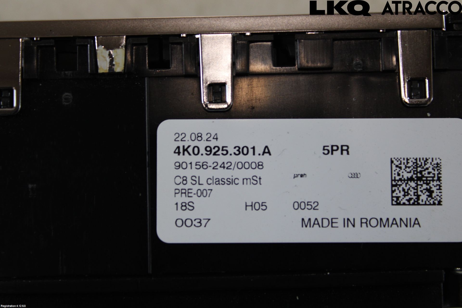 Audi A6 F2/C8 19- Strömställare Multifunktion