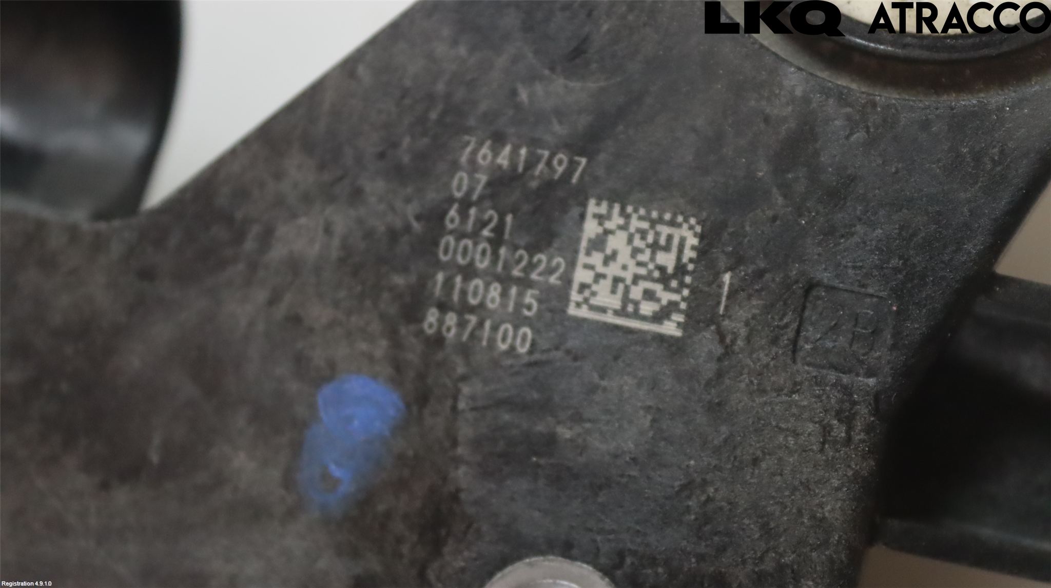 BMW X1 F48 15-22 Batterilåda-Fäste-Hållare