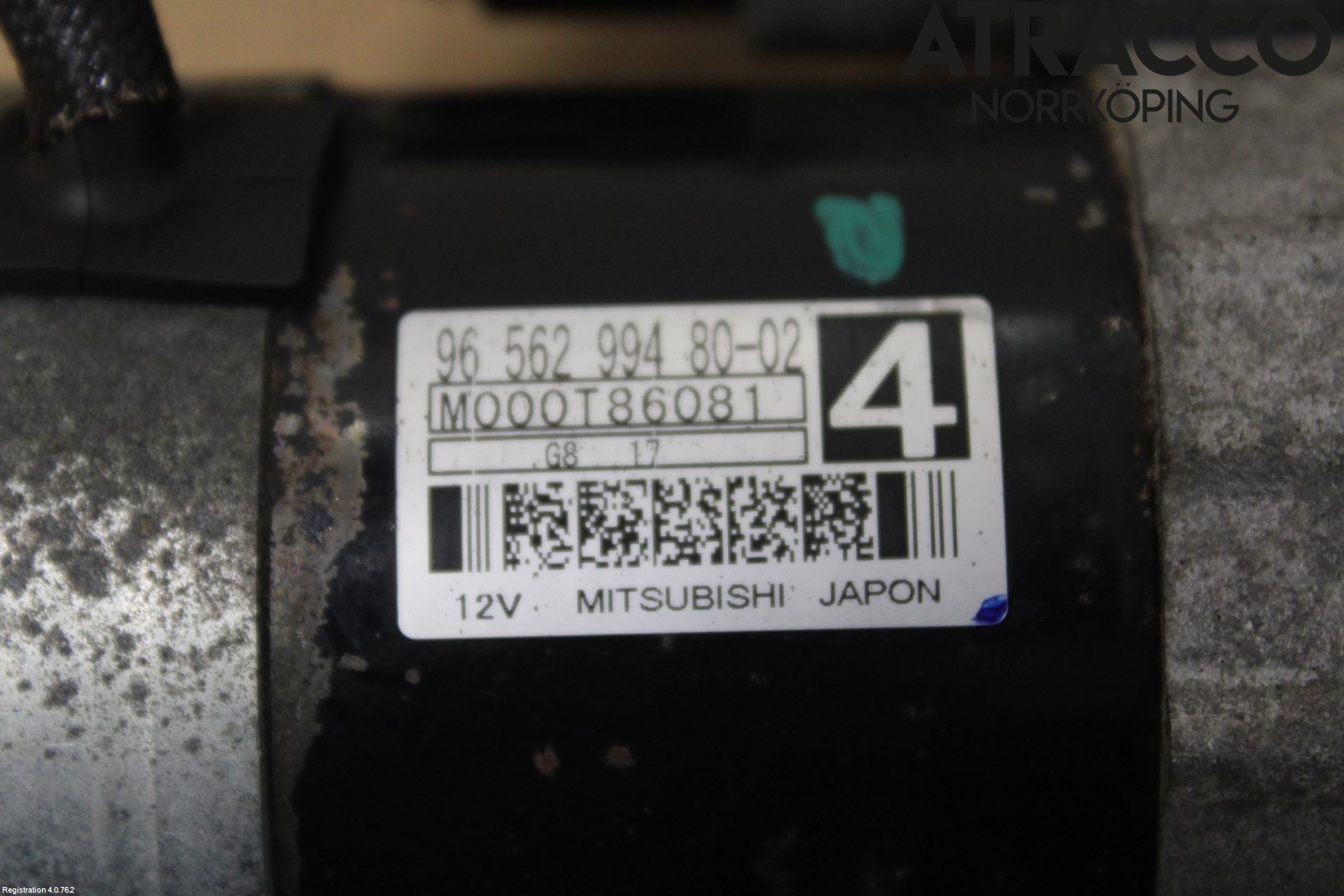 Peugeot 407 Startmotor