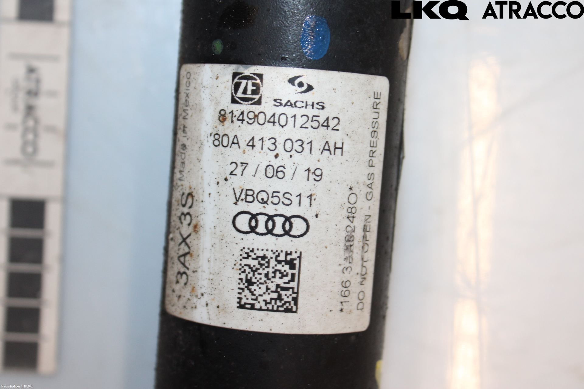 Audi Q5/SQ5 17- Fjäderben Fram Vänster