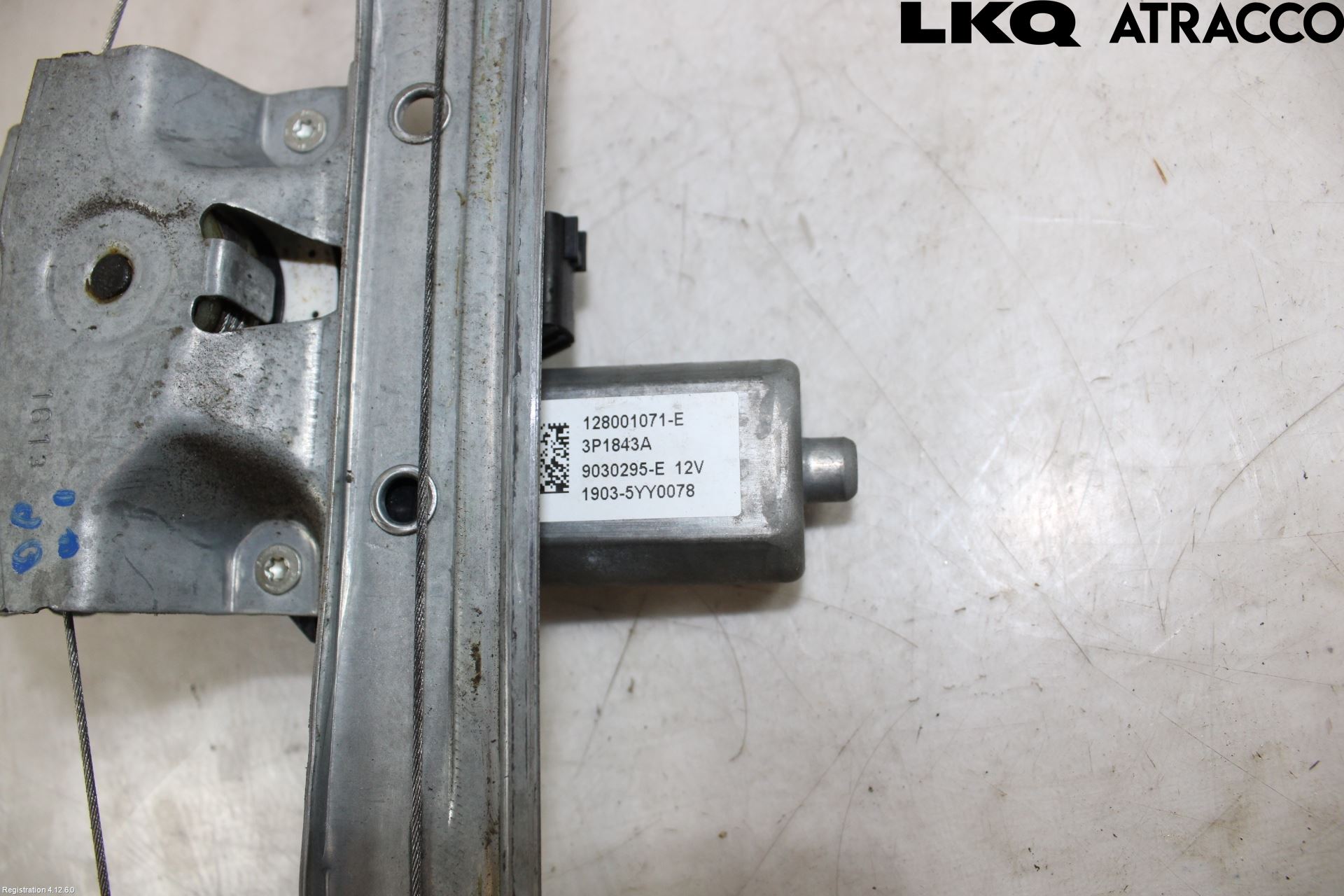 Renault CAPTUR 13-19 Fönsterhiss El Kompl