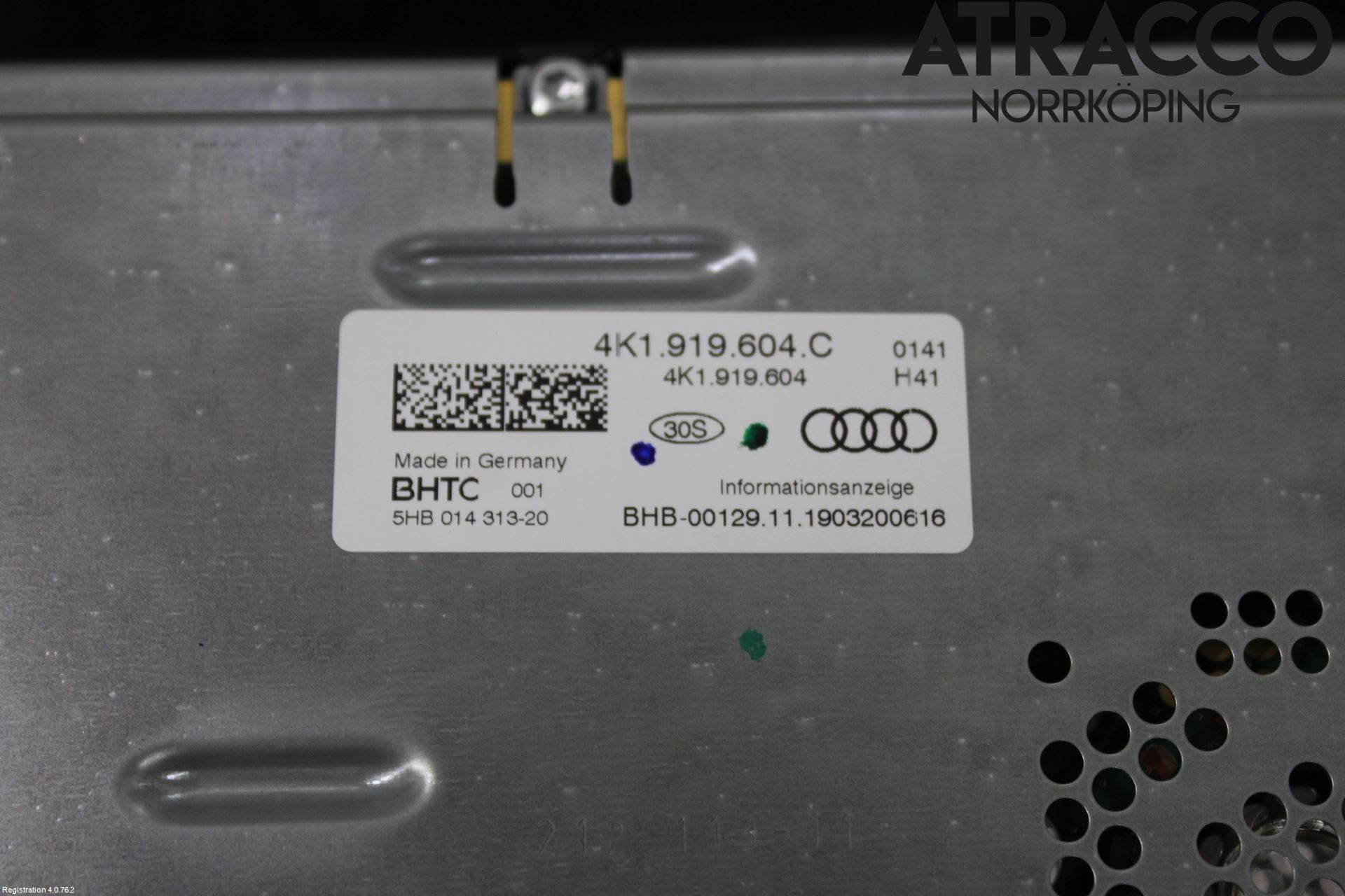 Audi A6 F2/C8 19- Bildskärm