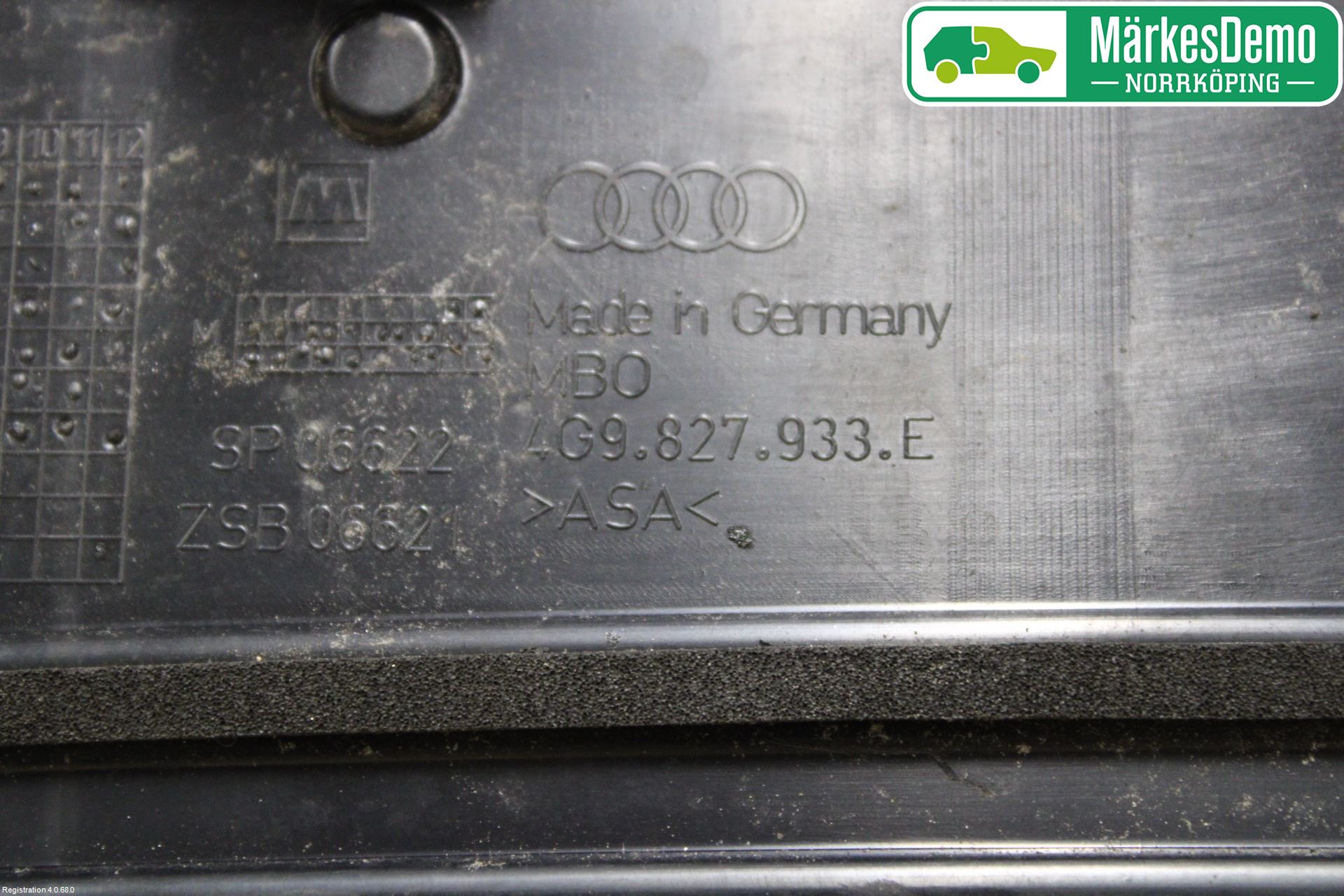 Audi A6 ALLROAD 12-18 Spoiler Baklucka