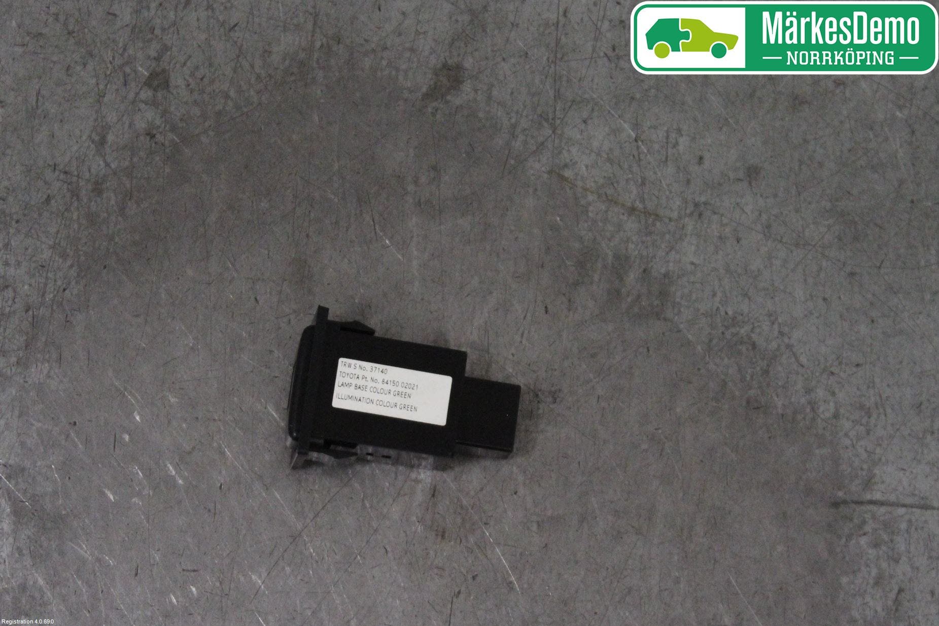 Toyota COROLLA VERSO 04-07 Strömställare Strålkastartork