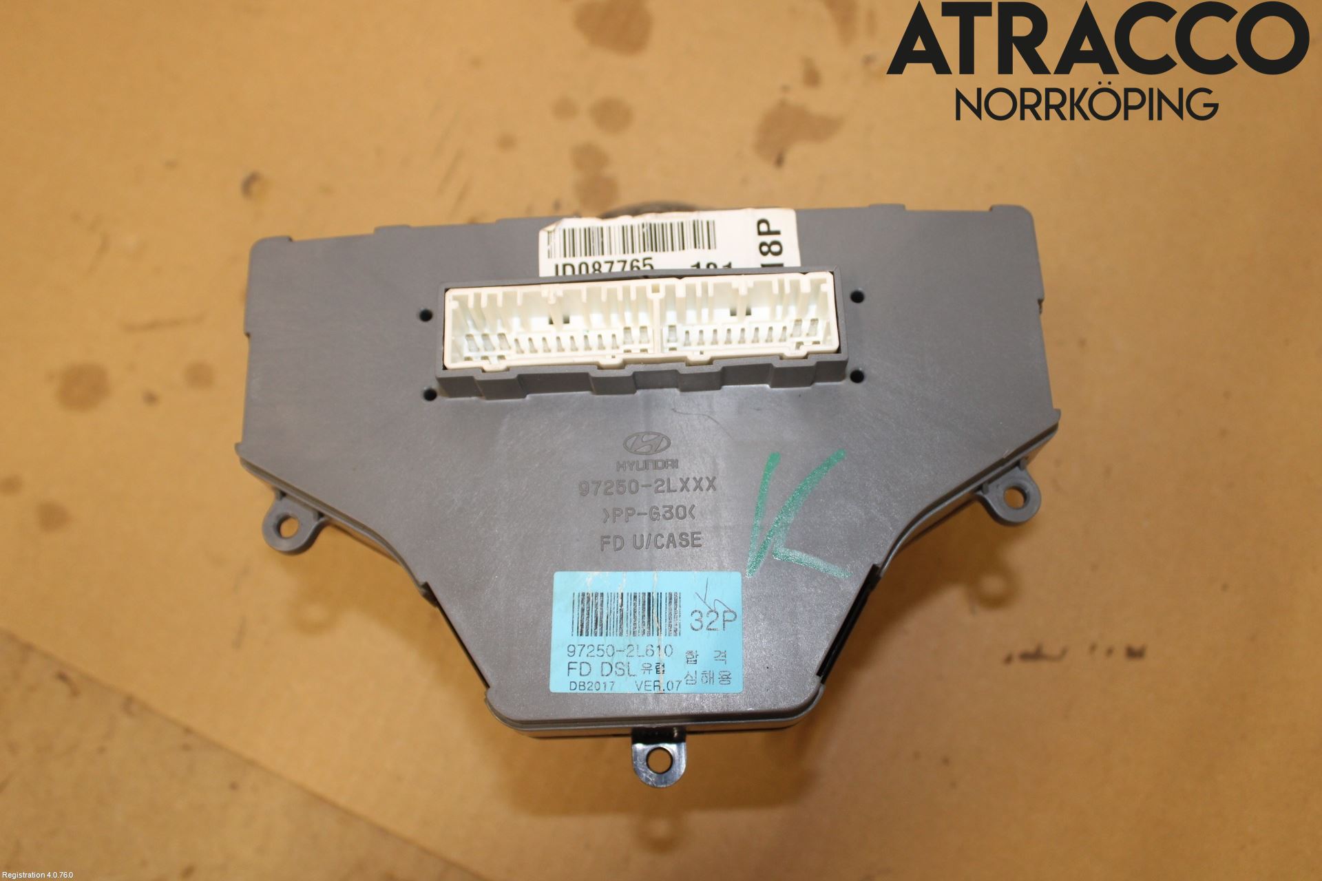 Hyundai i30 FD 07-12 Värmereglage