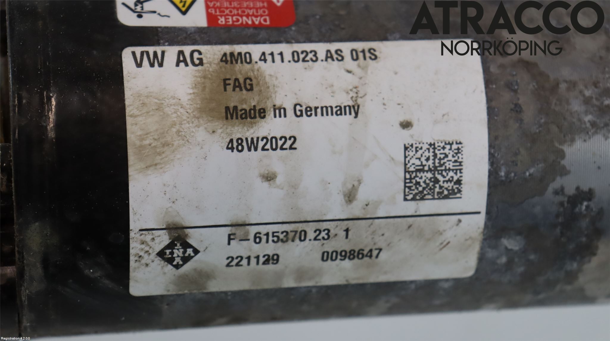 Audi Q7/SQ7 Krängningshämmare Fram