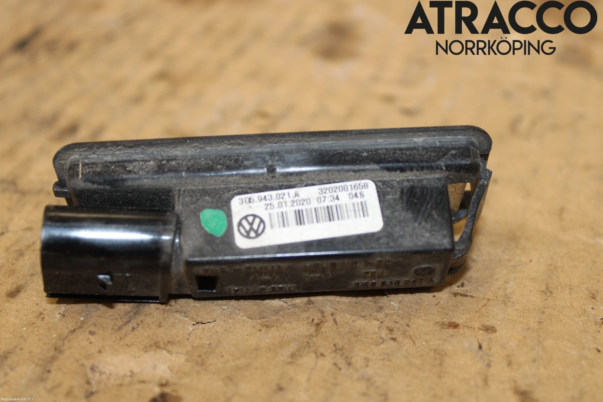 Volkswagen VW GOLF / E-GOLF VIII 20- Skylt Belysning