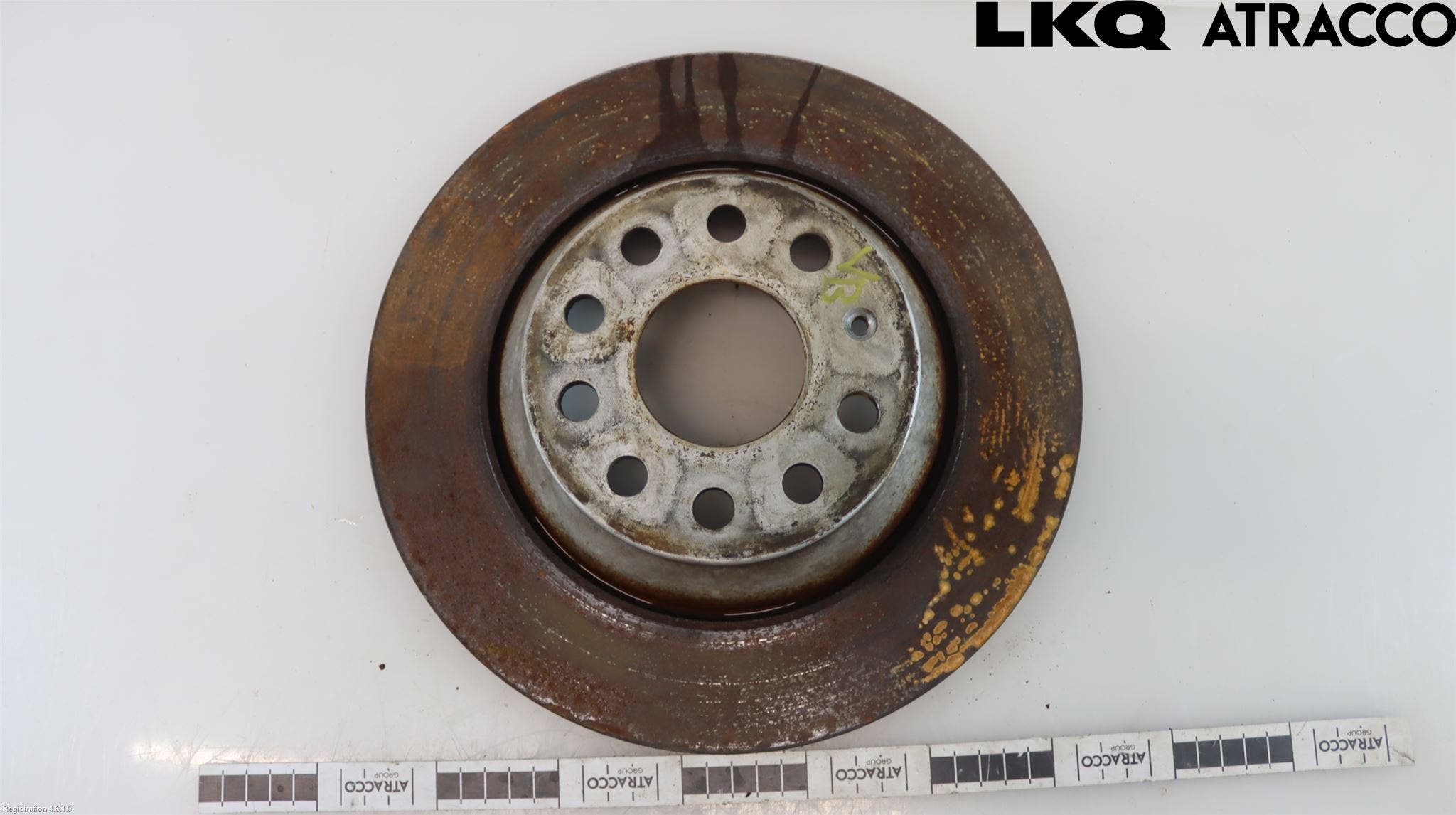 Volkswagen VW PASSAT 15-19 Bromsskiva Bak