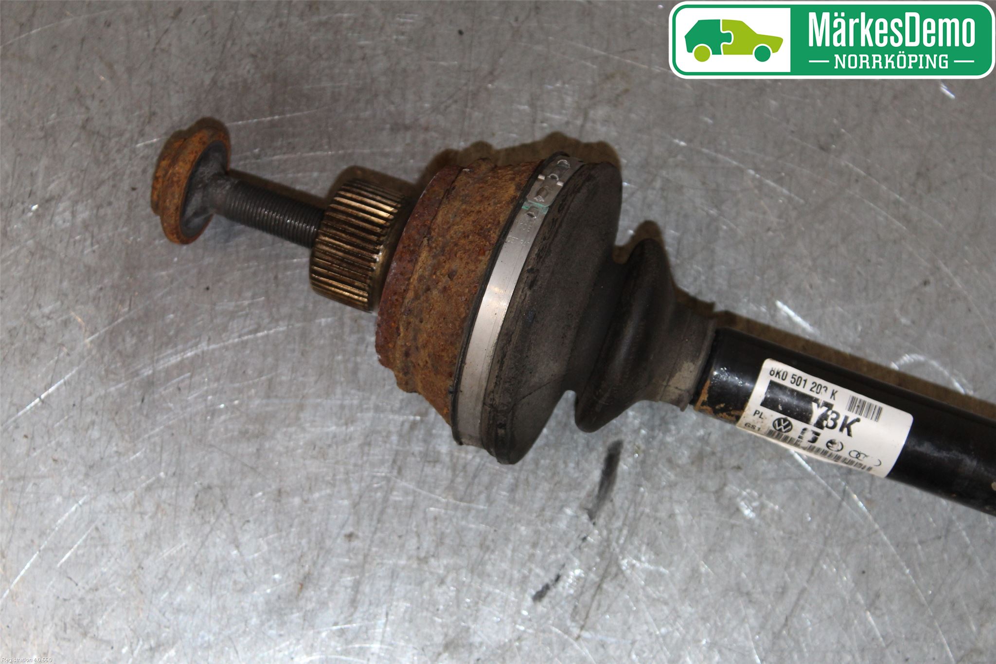 Audi A4/S4 08-11 Drivaxel Bak Höger