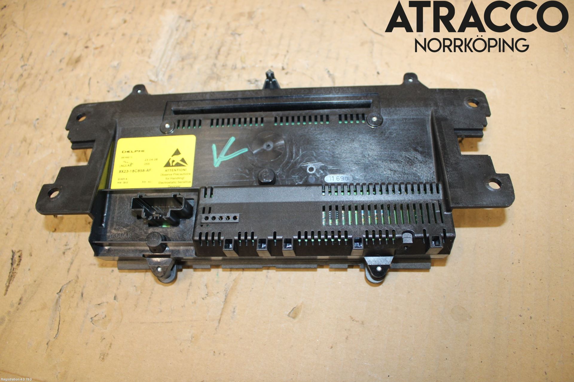 Jaguar XF 08-15 Värmereglage