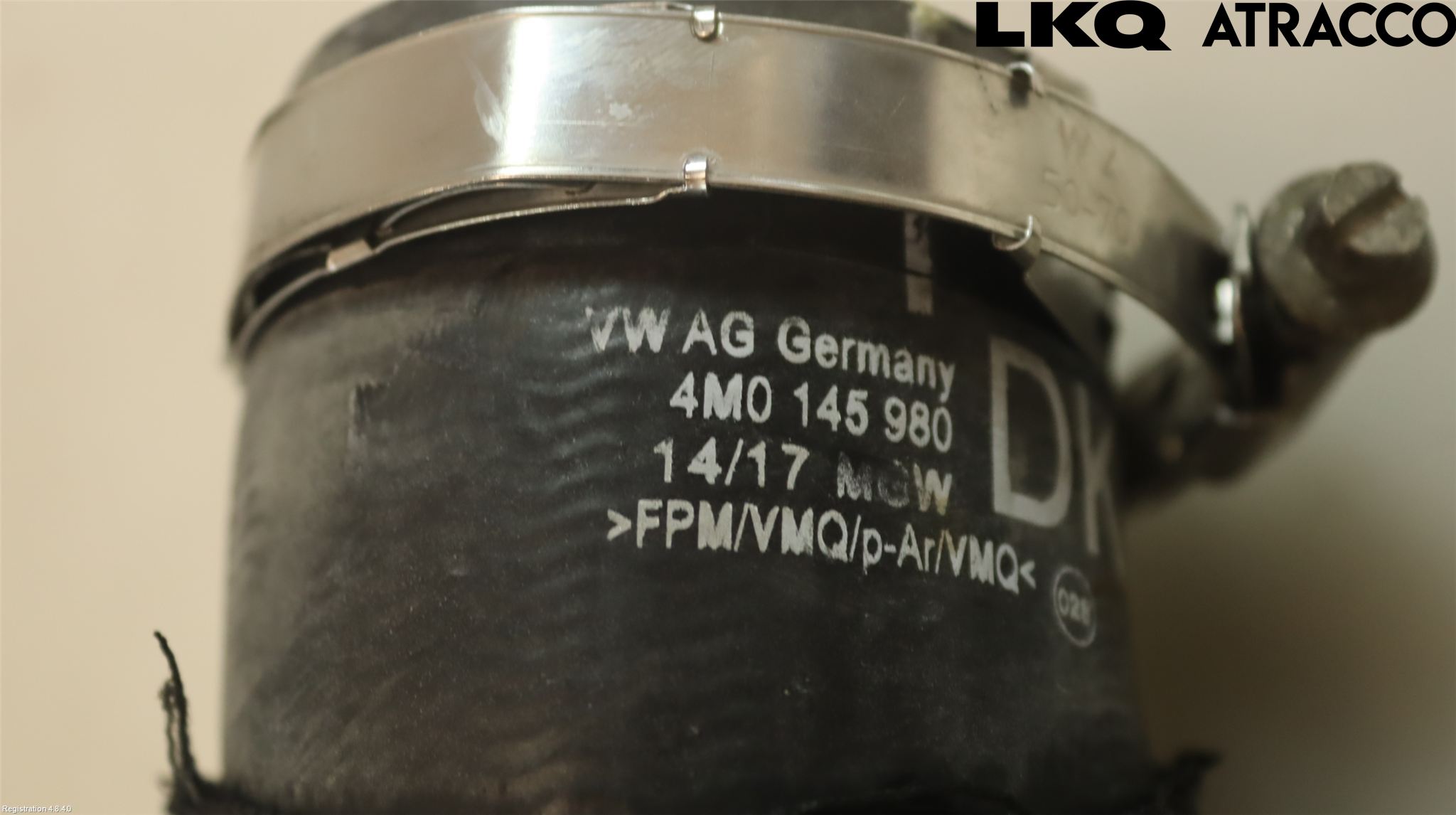 Audi Q7/SQ7 Laddluft-Intercoolerrör